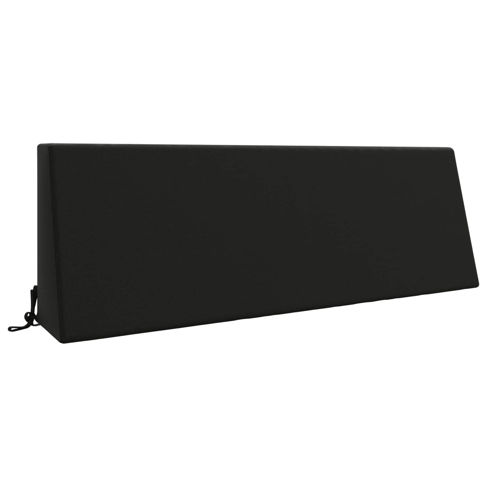Cuscino schienale SOEST 100% Poliestere Nero 120 x 20 x 40 cm