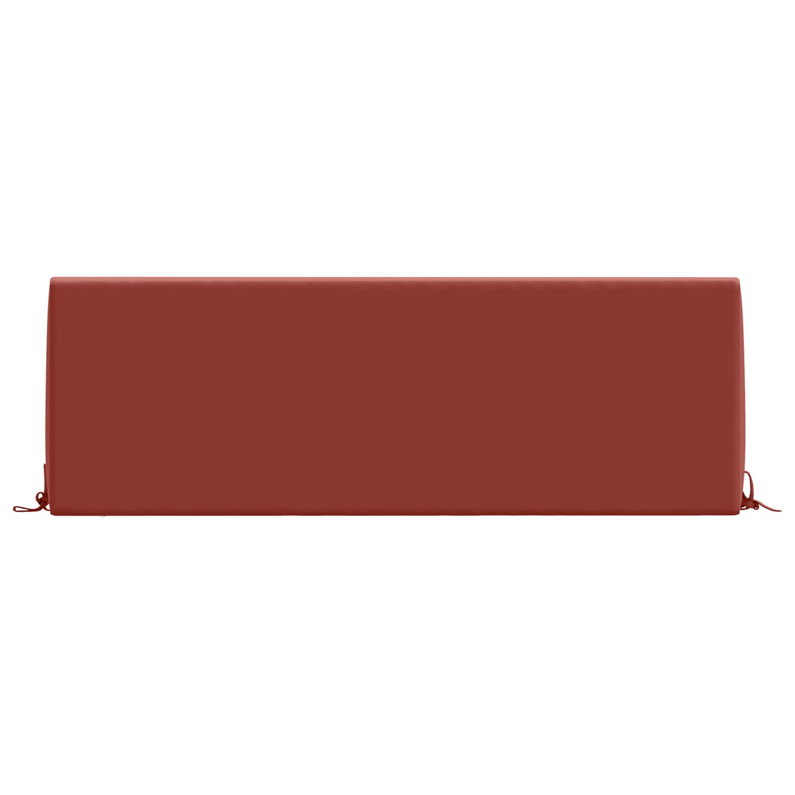 Cuscino schienale SOEST 100% Poliestere Rosso 120 x 20 x 40 cm