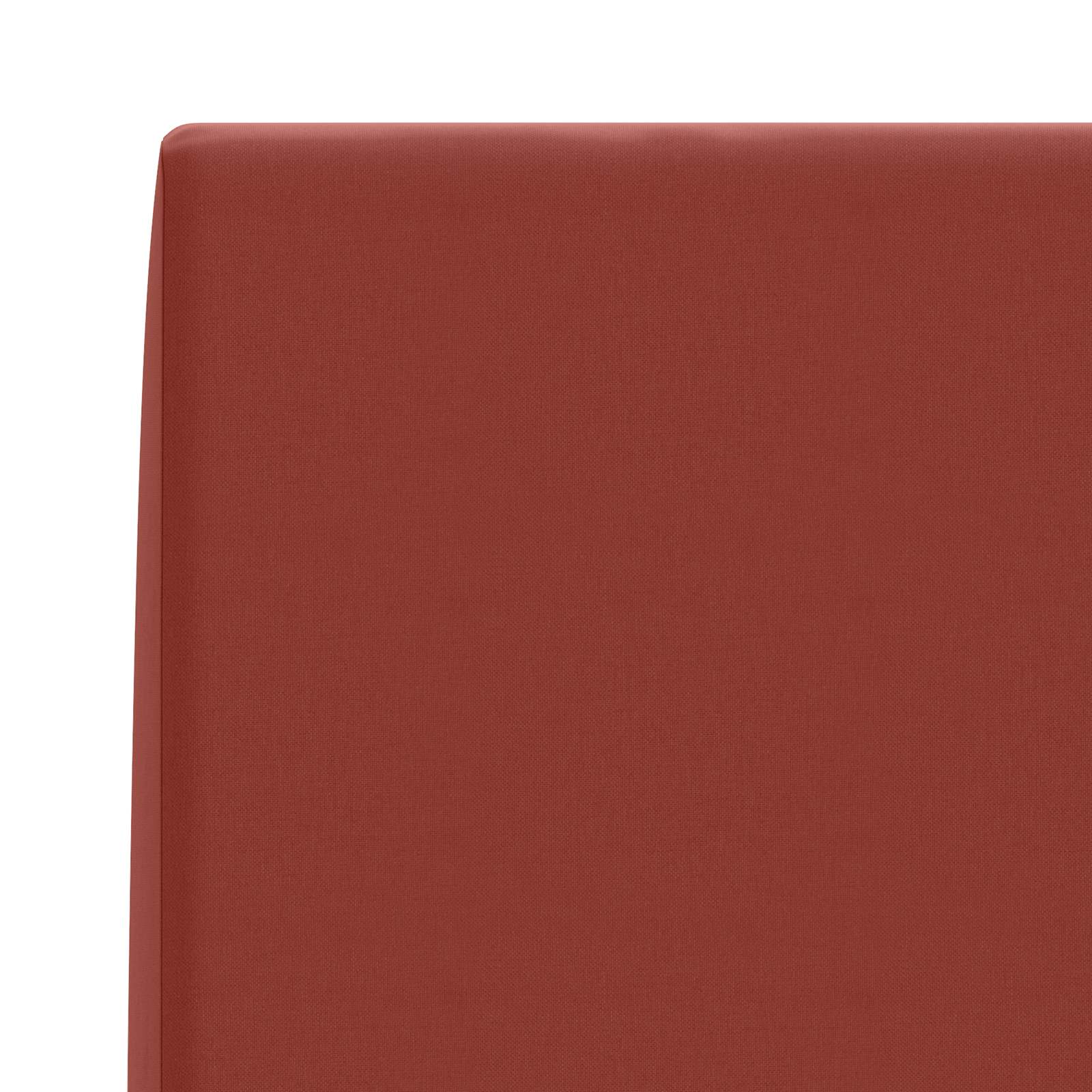 Cuscino schienale SOEST 100% Poliestere Rosso 120 x 20 x 40 cm