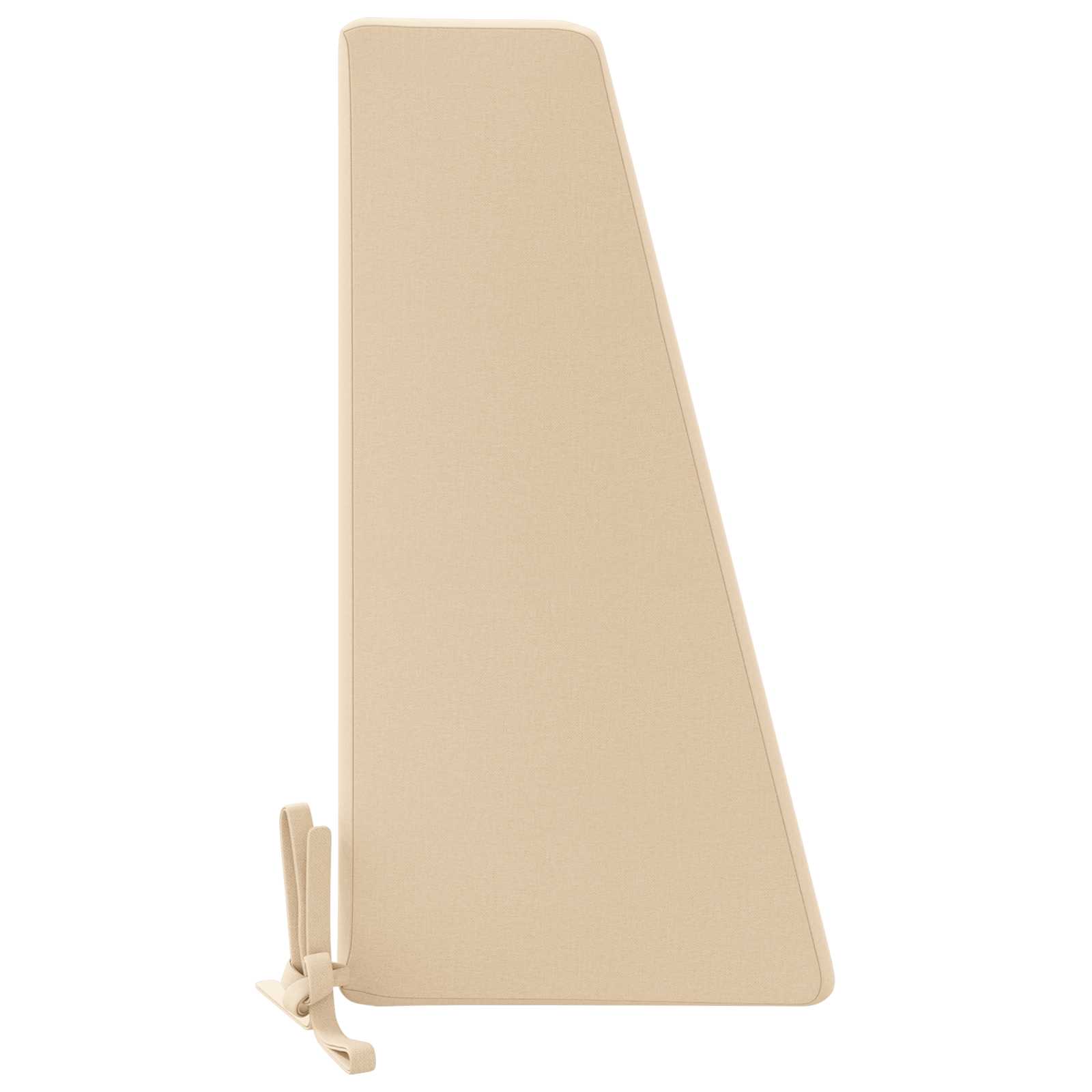 Cuscino schienale SOEST 100% Poliestere Crema 120 x 20 x 40 cm