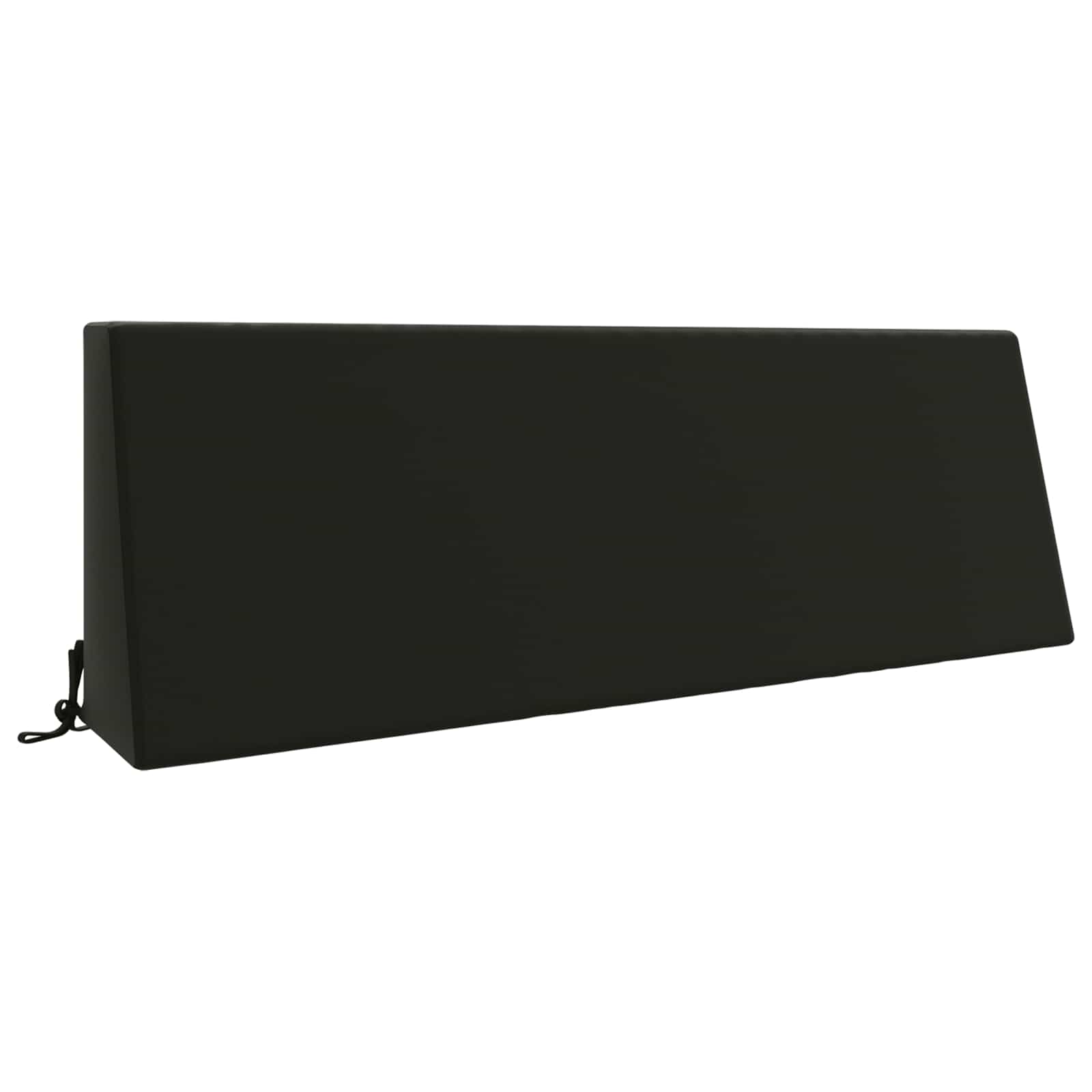 Cuscino schienale SOEST 100% Poliestere Nero 120 x 20 x 40 cm