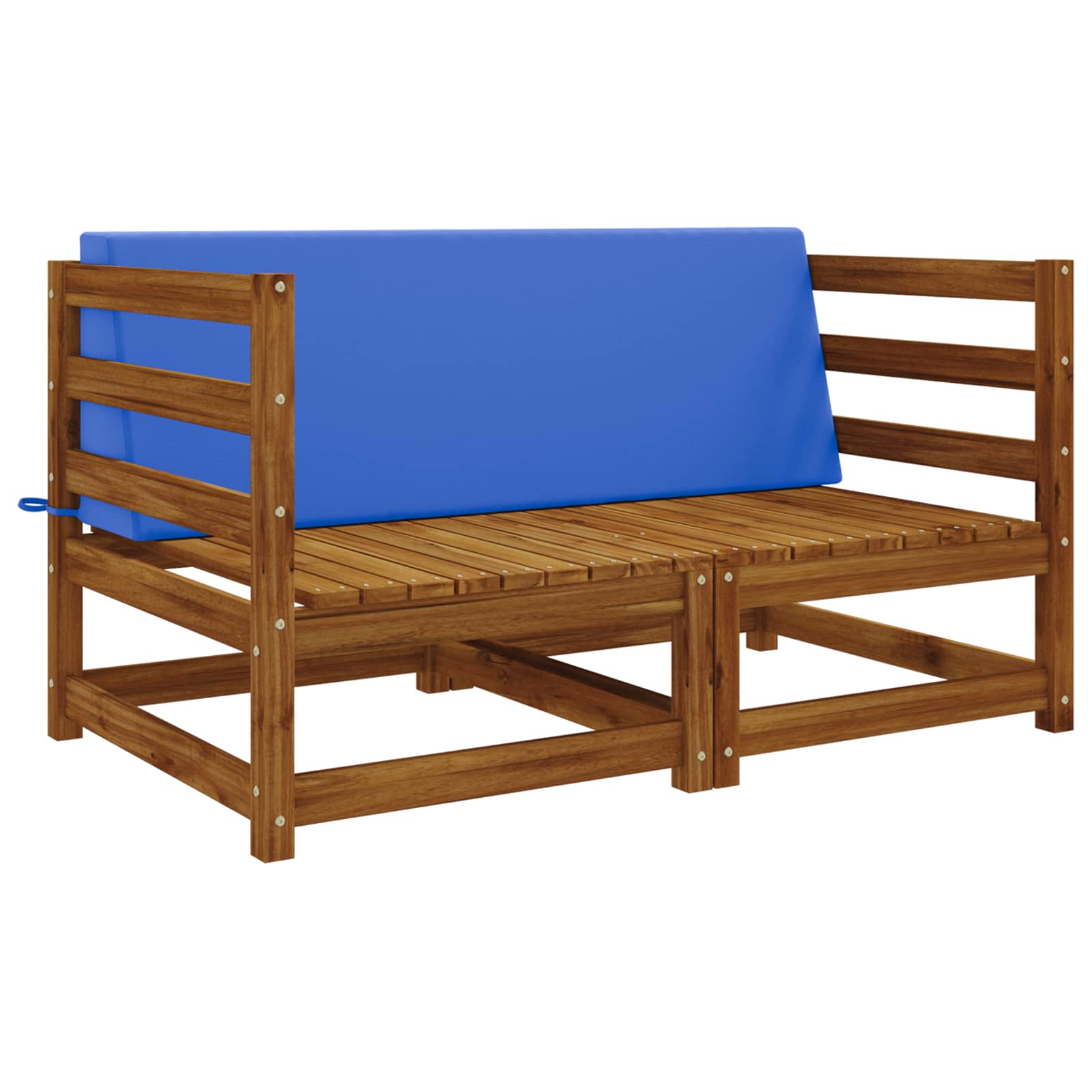 Cuscino schienale SOEST 100% Poliestere Blu reale