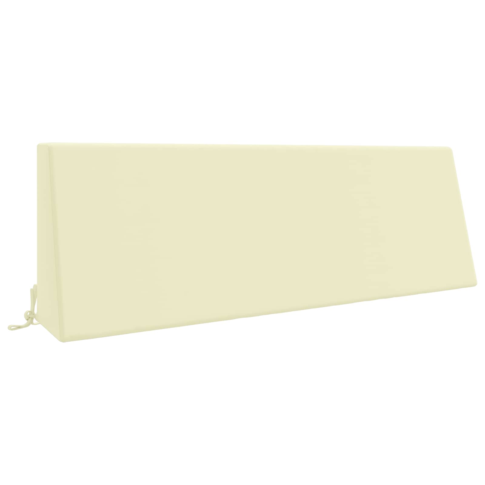 Cuscino schienale SOEST 100% Poliestere Crema 120 x 20 x 40 cm