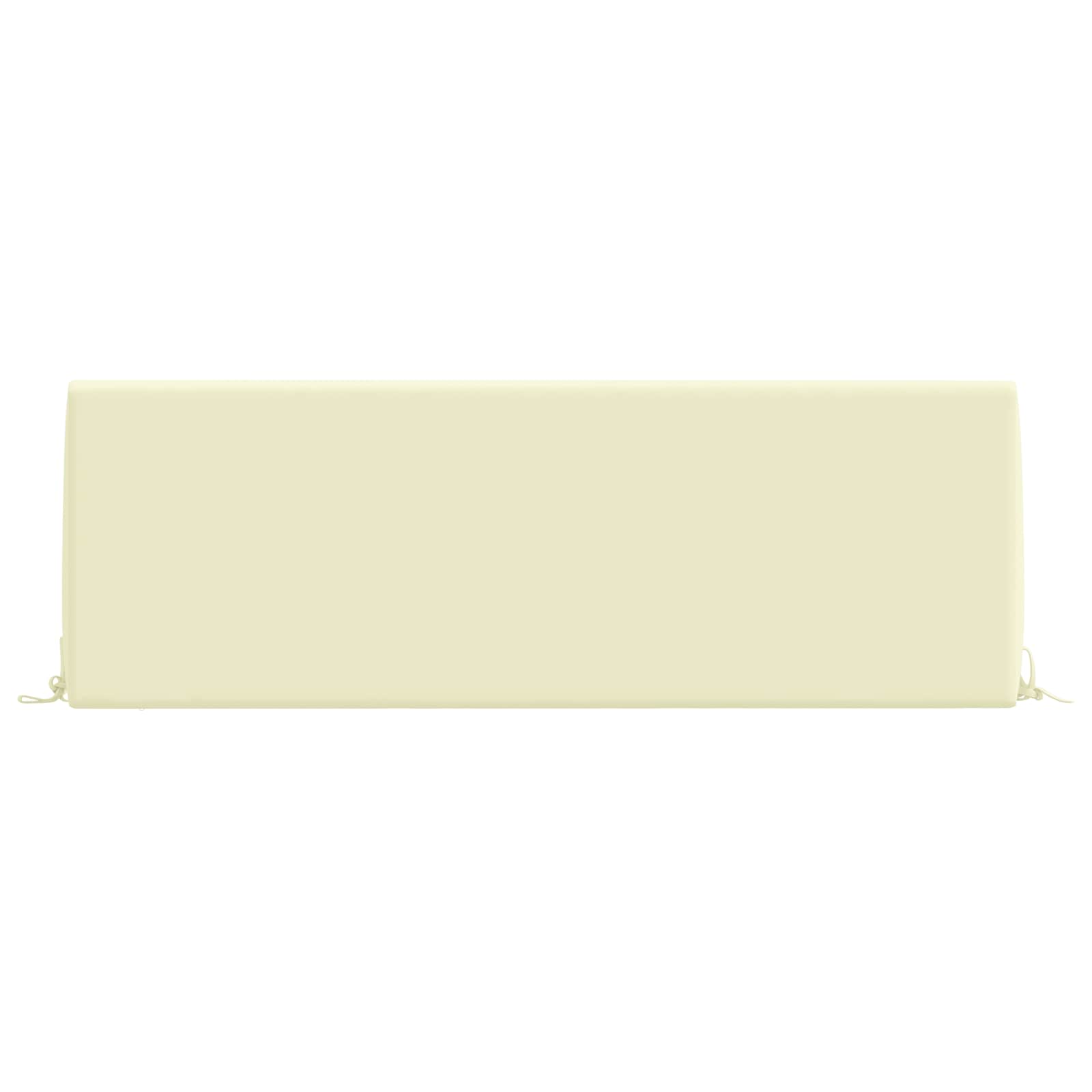 Cuscino schienale SOEST 100% Poliestere Crema 120 x 20 x 40 cm