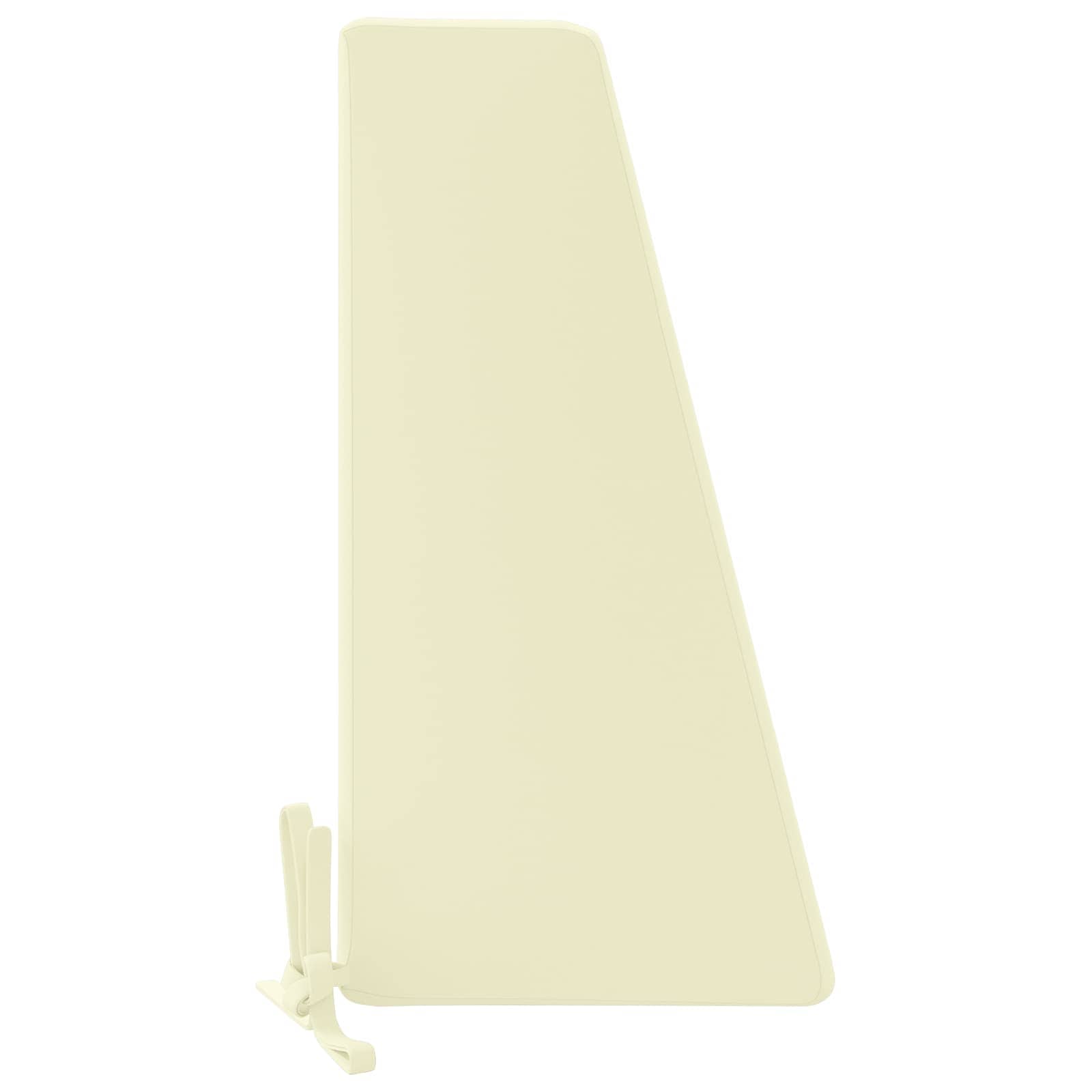 Cuscino schienale SOEST 100% Poliestere Crema 120 x 20 x 40 cm