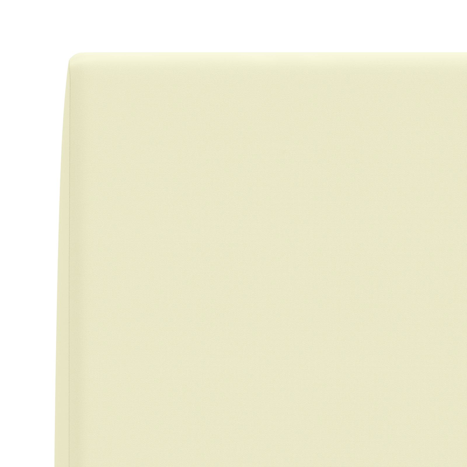 Cuscino schienale SOEST 100% Poliestere Crema 120 x 20 x 40 cm