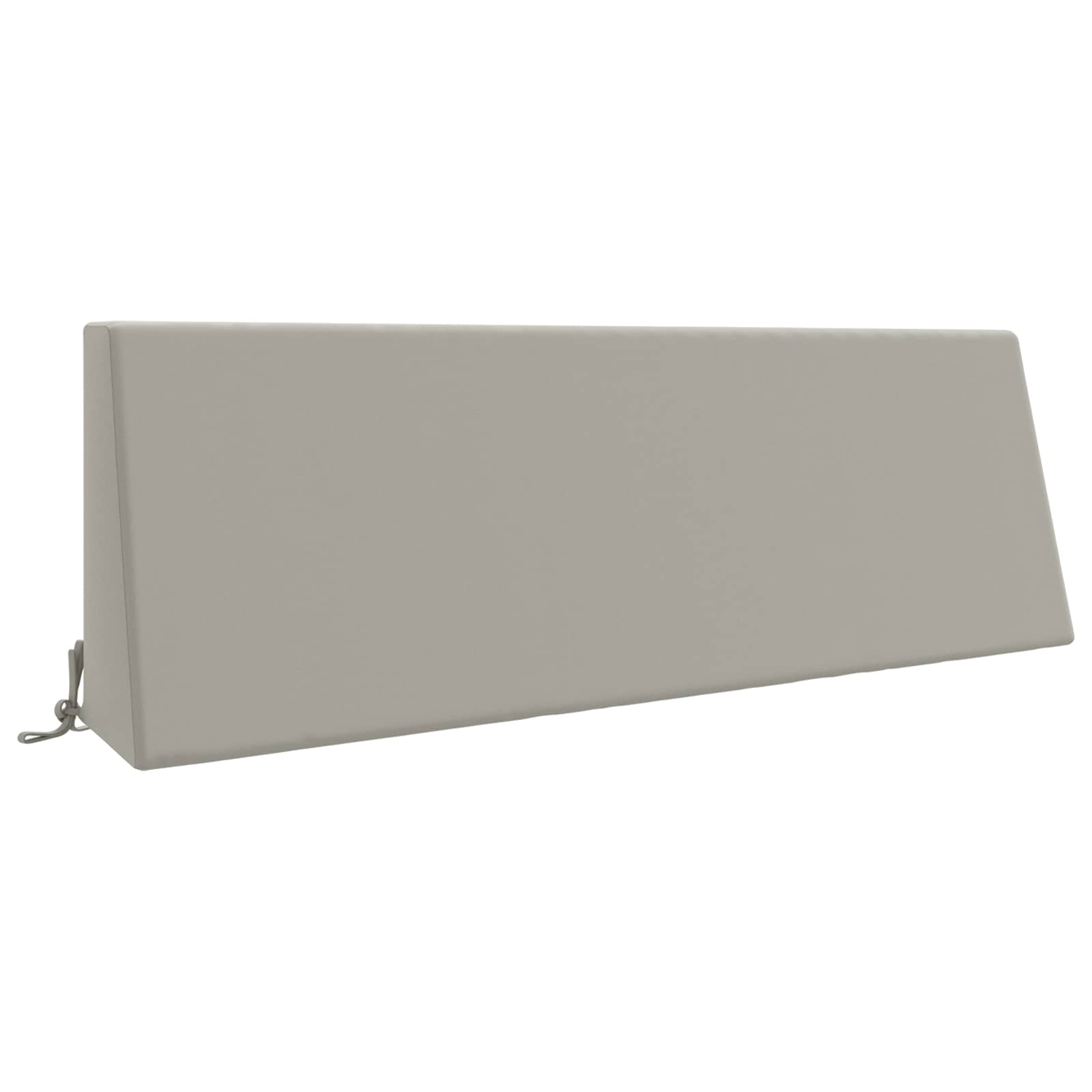 Cuscino schienale SOEST 100% Poliestere Grigio 120 x 20 x 40 cm