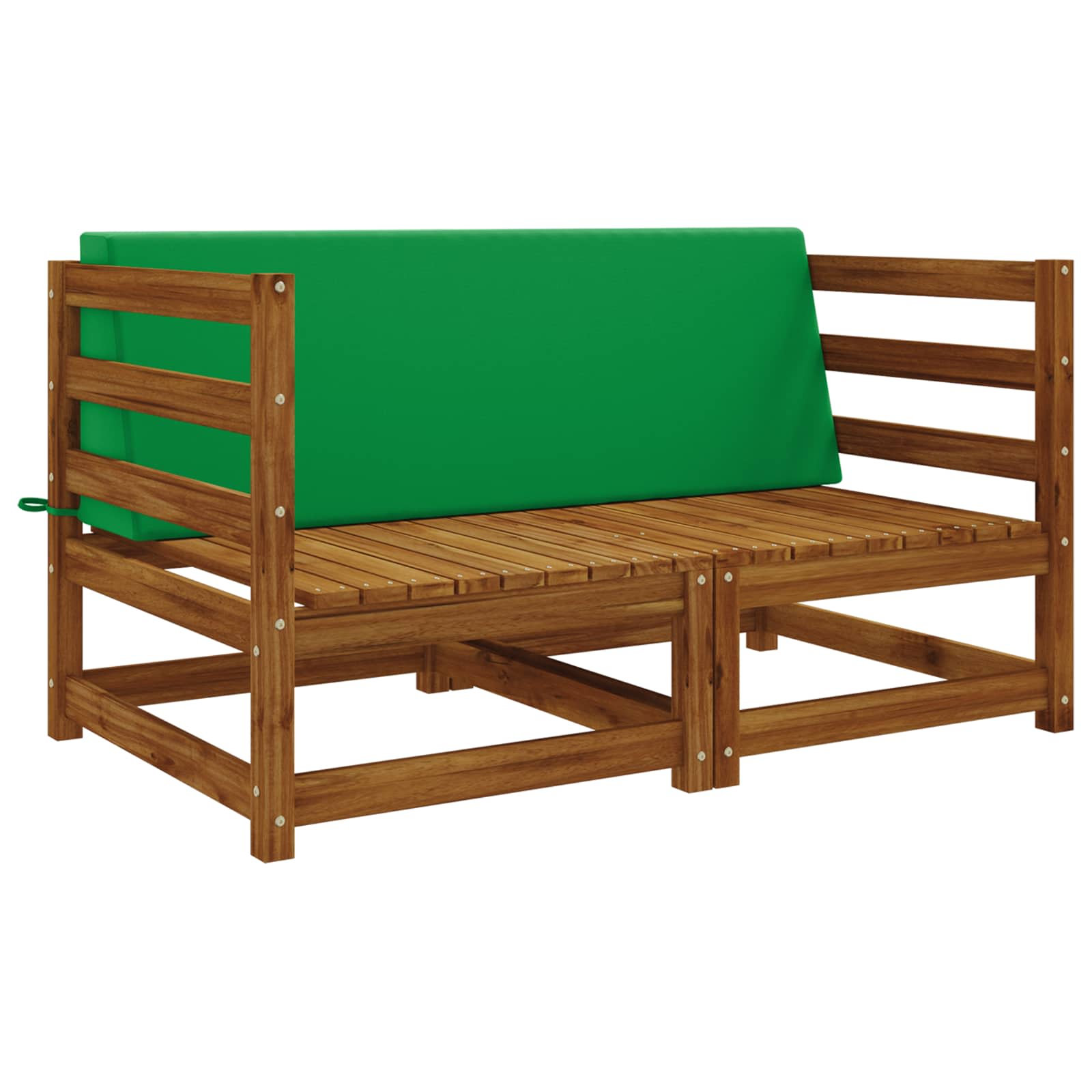 Cuscino schienale SOEST 100% Poliestere Verde 120 x 20 x 40 cm
