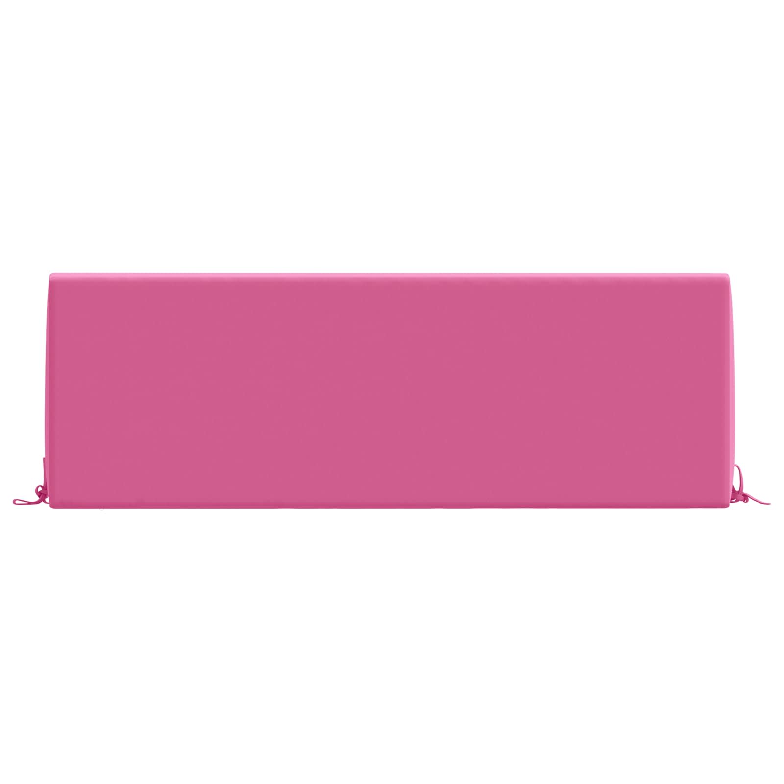 Cuscino schienale SOEST 100% Poliestere Rosa 120 x 20 x 40 cm