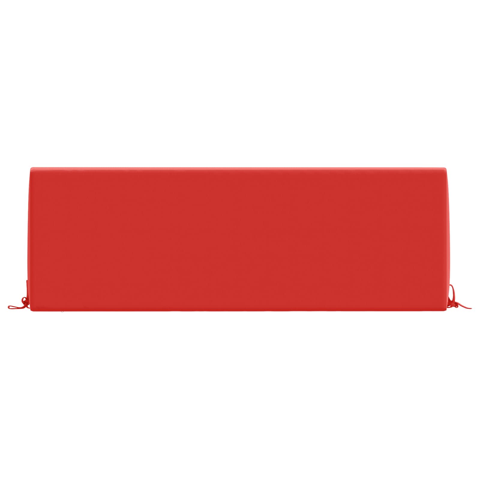 Cuscino schienale SOEST 100% Poliestere Rosso 120 x 20 x 40 cm