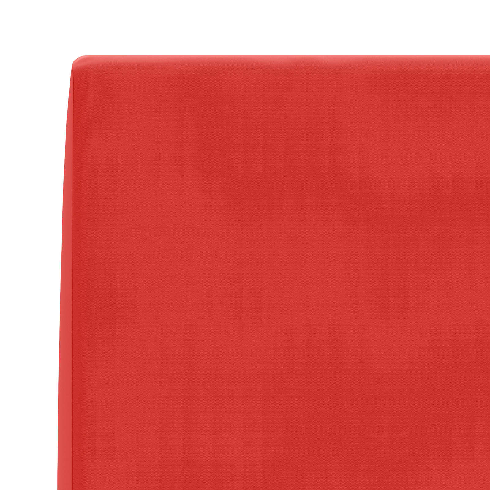 Cuscino schienale SOEST 100% Poliestere Rosso 120 x 20 x 40 cm