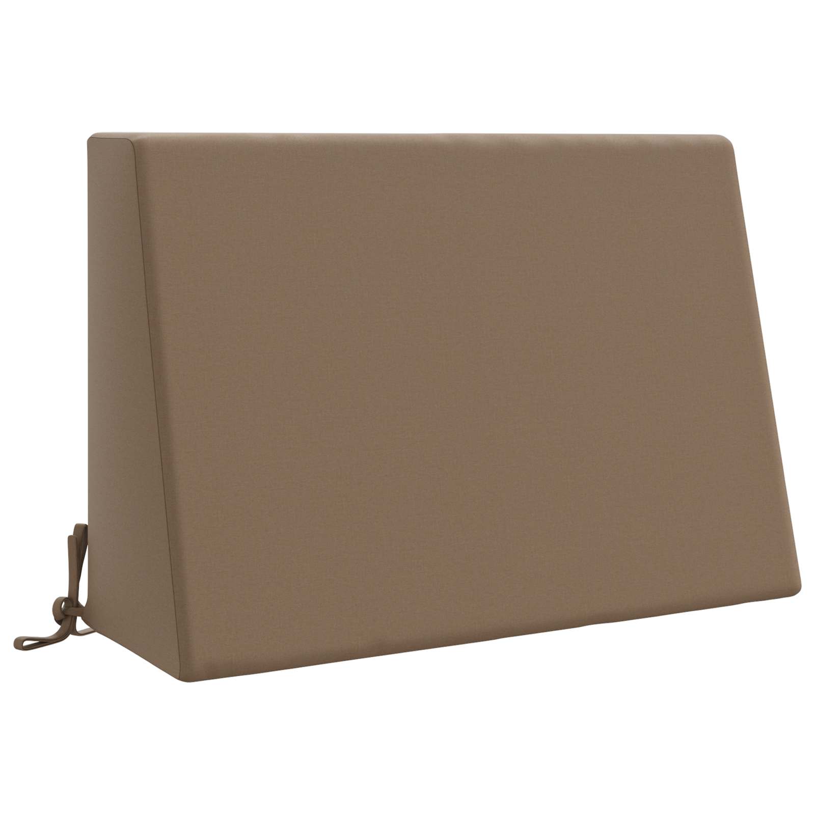 Cuscino schienale SOEST 100% Poliestere Tortora 60 x 20 x 40 cm