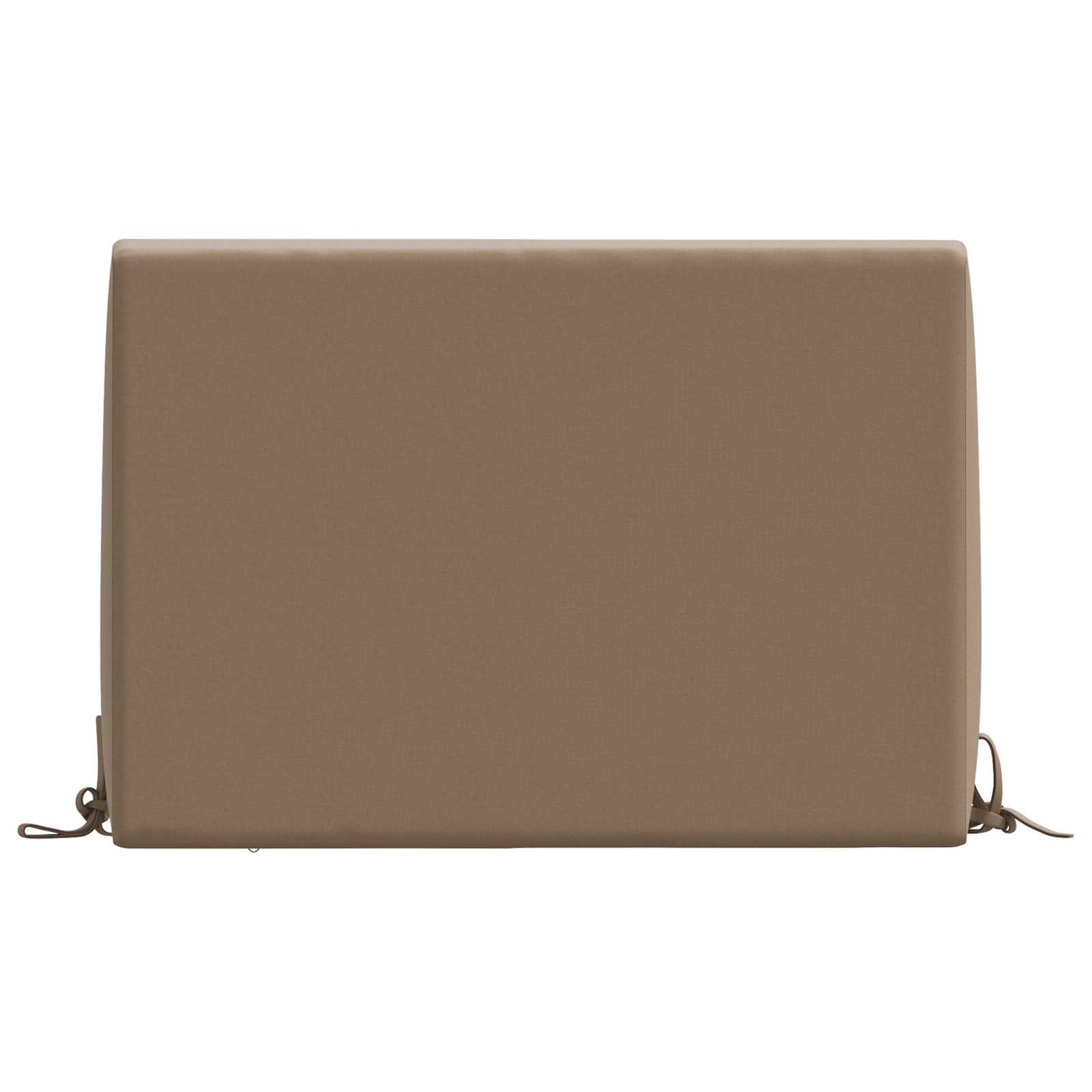 Cuscino schienale SOEST 100% Poliestere Tortora 60 x 20 x 40 cm
