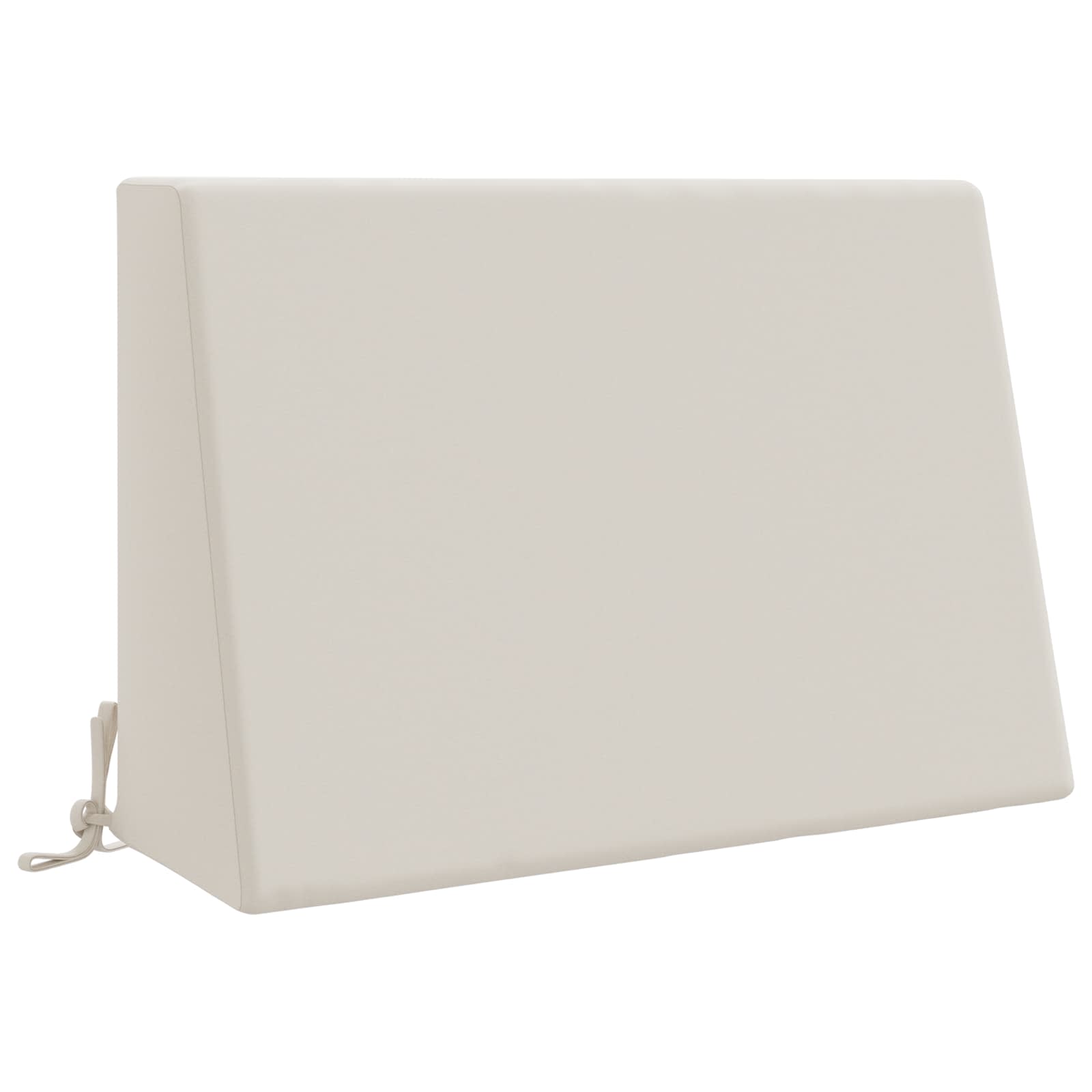 Cuscino schienale SOEST 100% Poliestere Bianco 60 x 20 x 40 cm