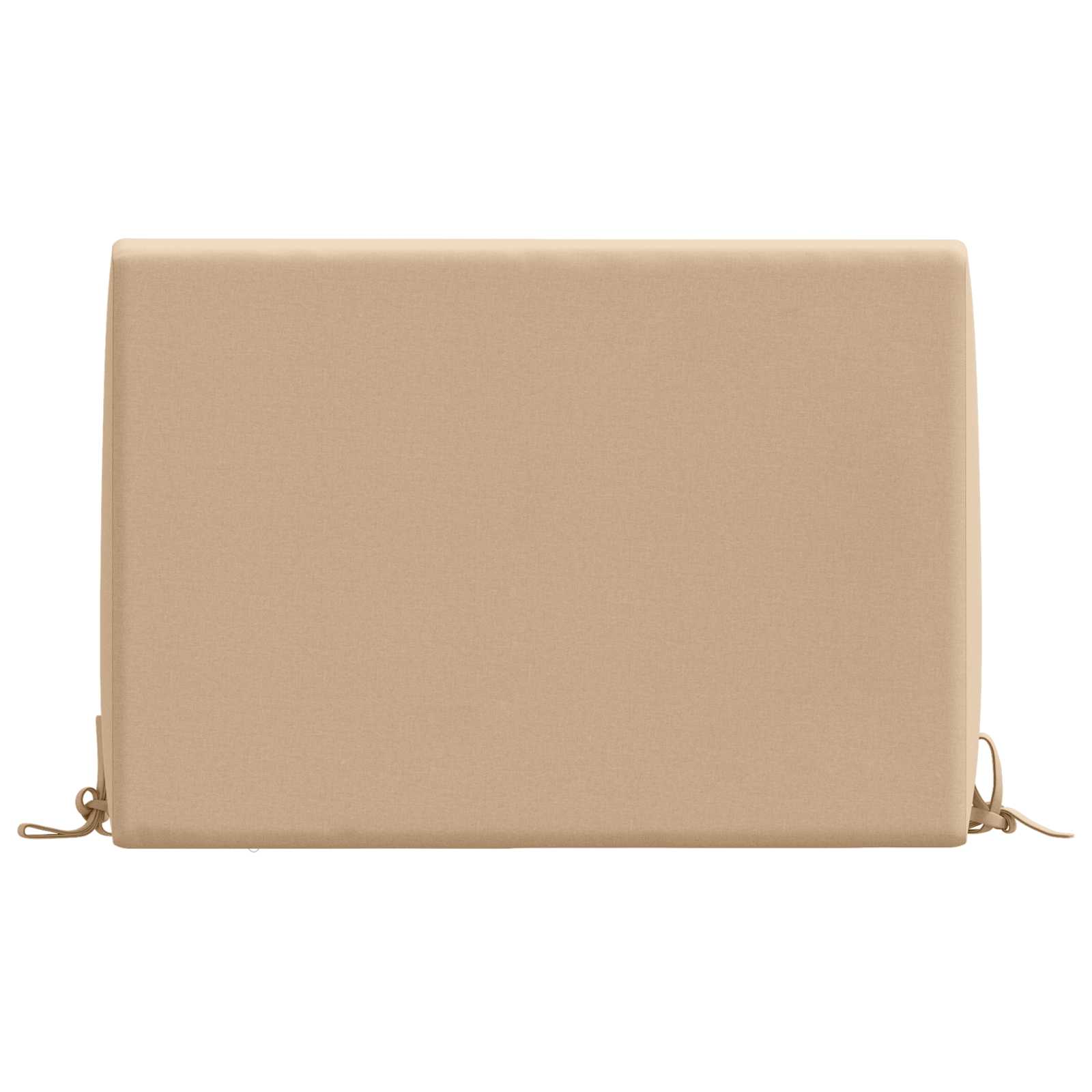 Cuscino schienale SOEST 100% Poliestere Sabbia 60 x 20 x 40 cm