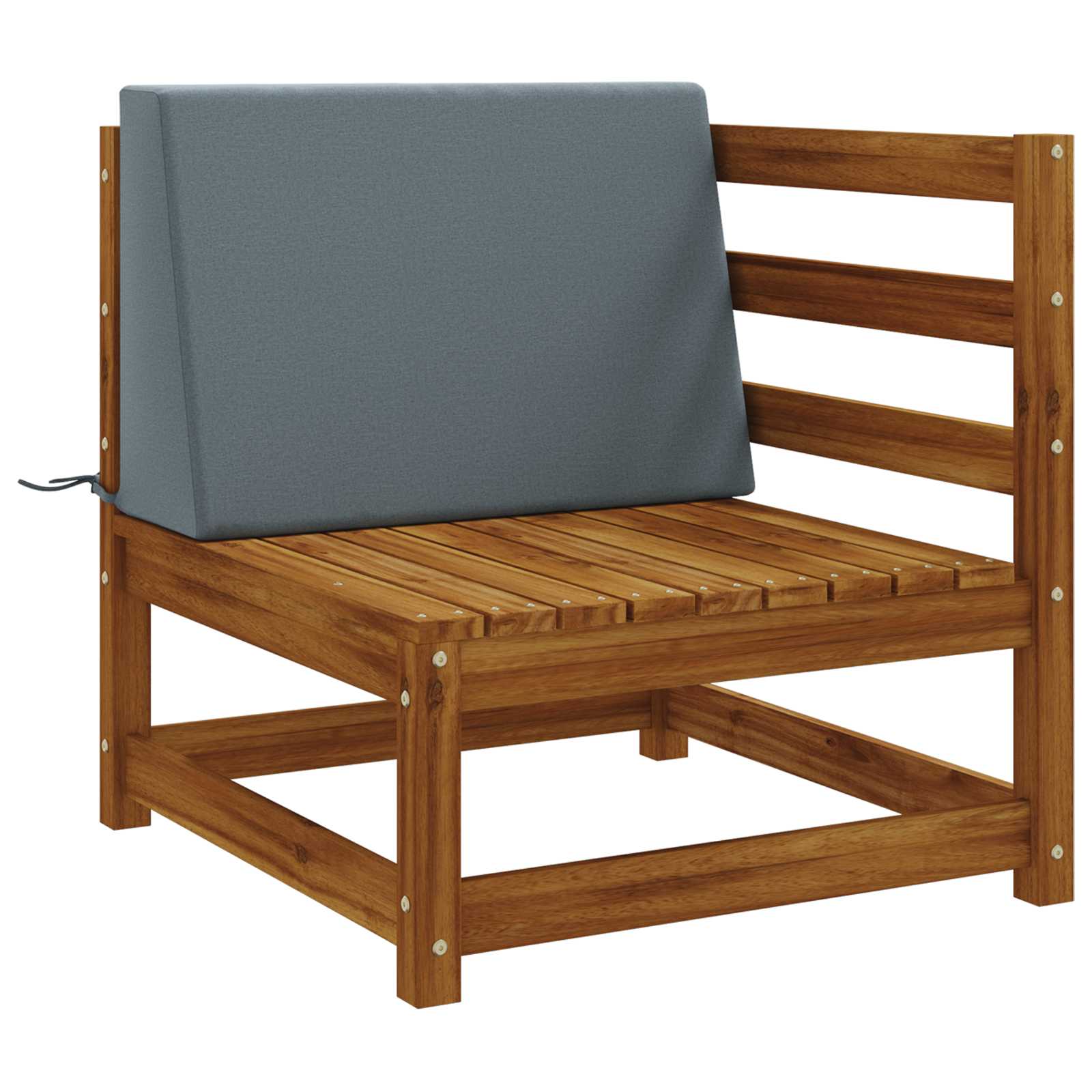 Cuscino schienale SOEST 100% Poliestere Blu 60 x 20 x 40 cm