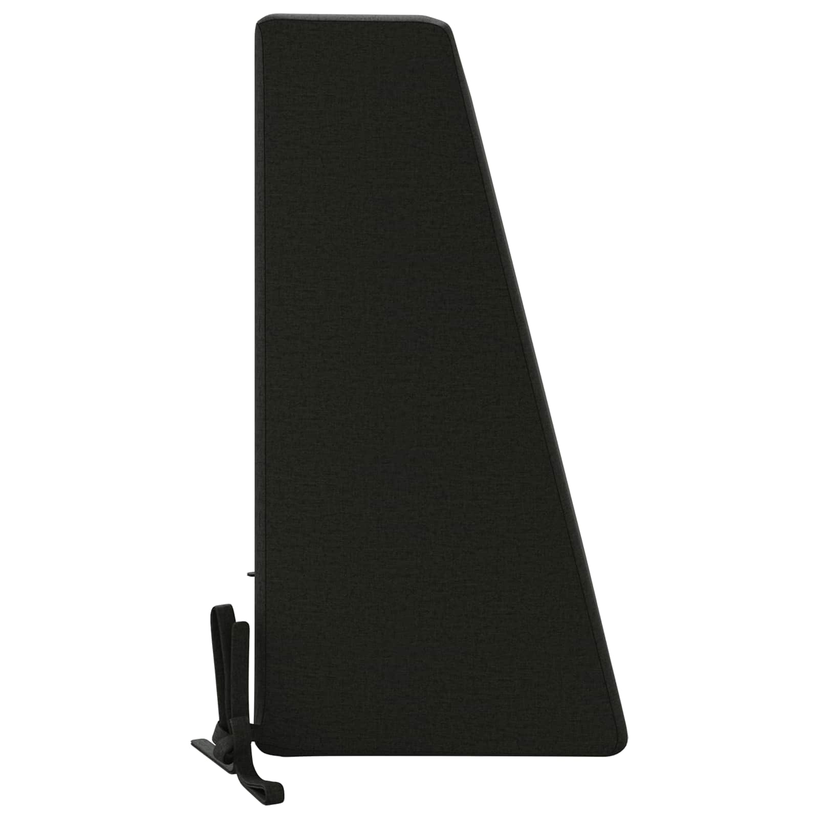 Cuscino schienale SOEST 100% Poliestere Nero 60 x 20 x 40 cm