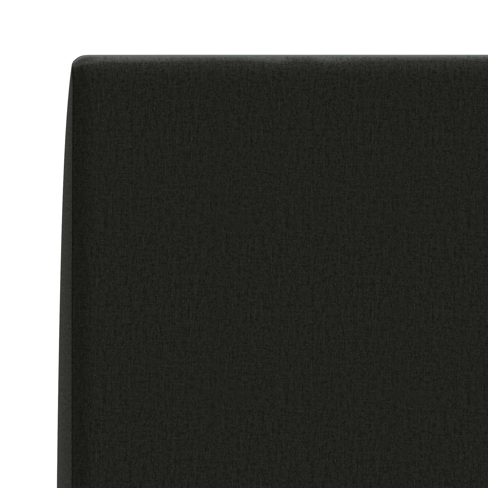 Cuscino schienale SOEST 100% Poliestere Nero 60 x 20 x 40 cm