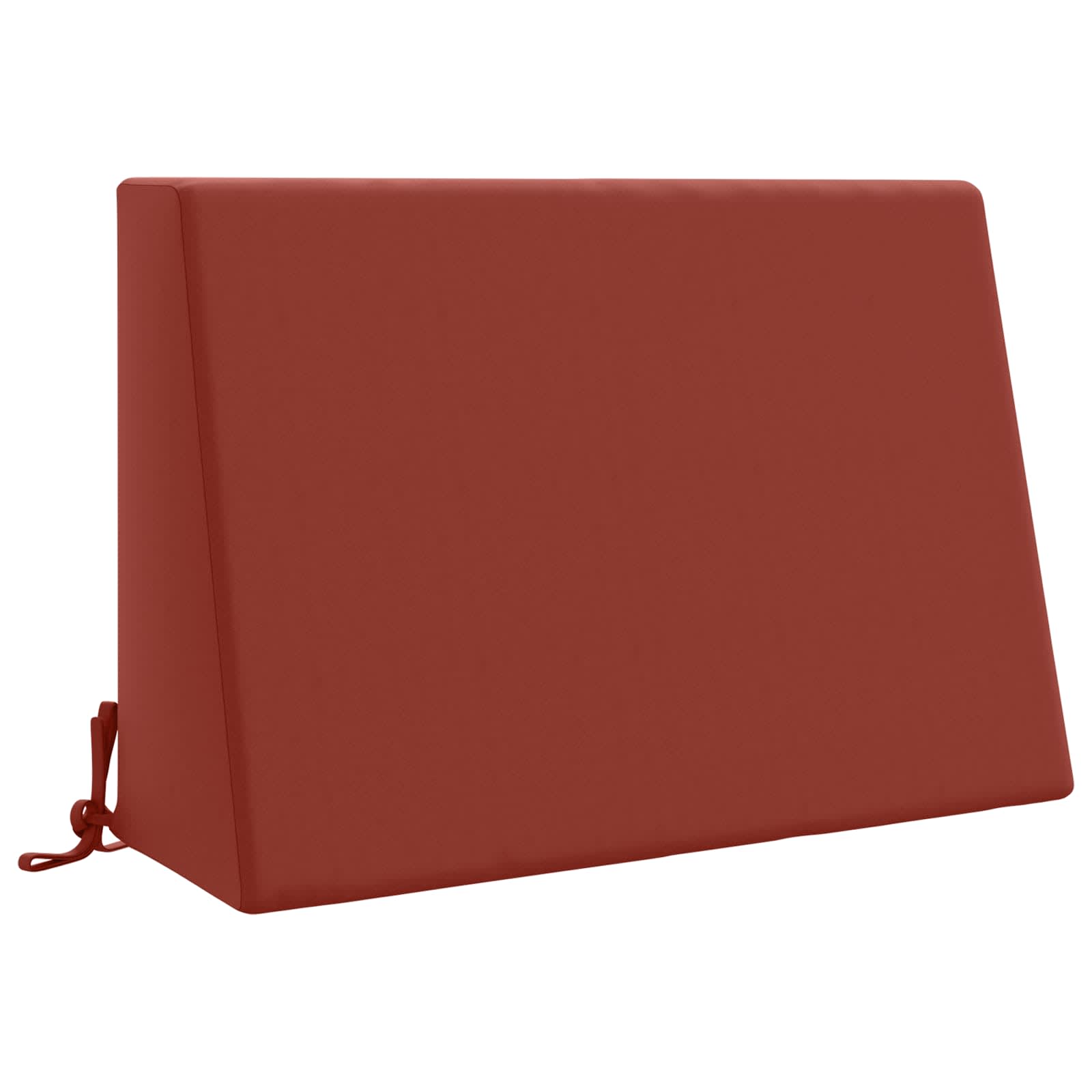 Cuscino schienale SOEST 100% Poliestere Rosso 60 x 20 x 40 cm