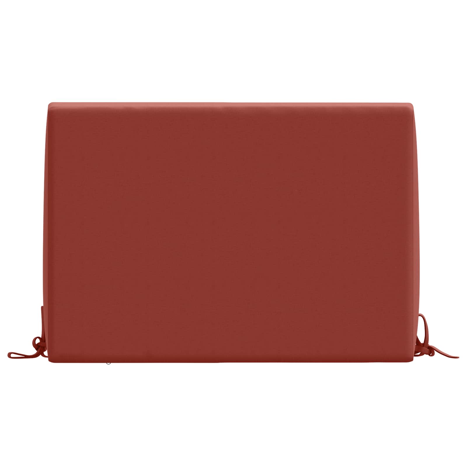 Cuscino schienale SOEST 100% Poliestere Rosso 60 x 20 x 40 cm