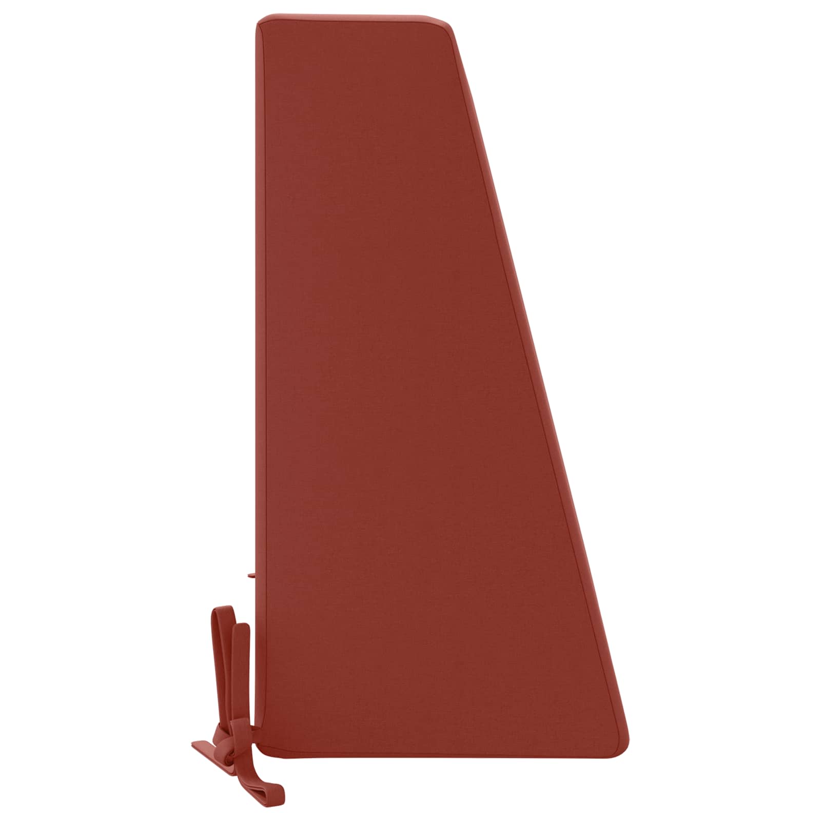 Cuscino schienale SOEST 100% Poliestere Rosso 60 x 20 x 40 cm