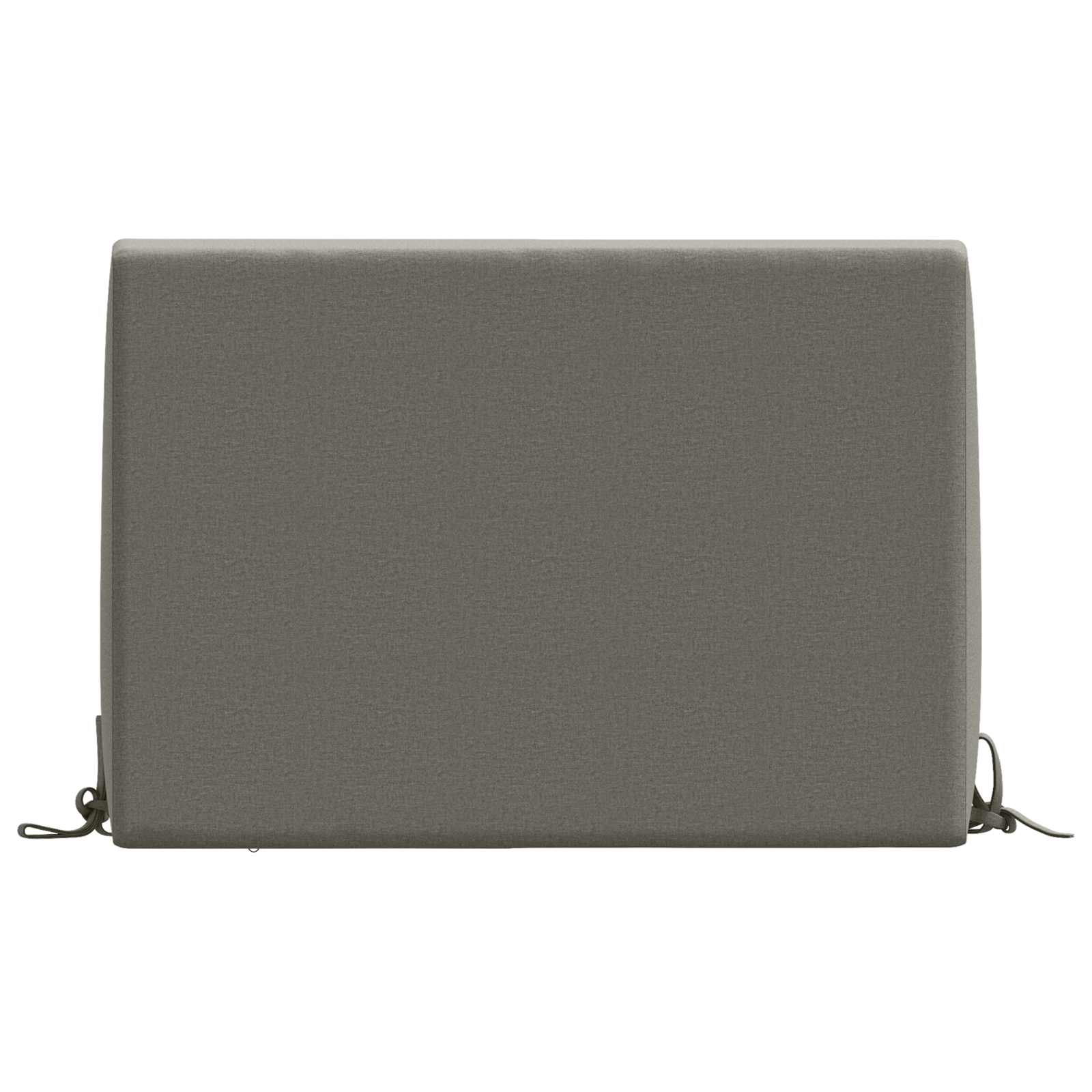 Cuscino schienale SOEST 100% Poliestere Grigio 60 x 20 x 40 cm
