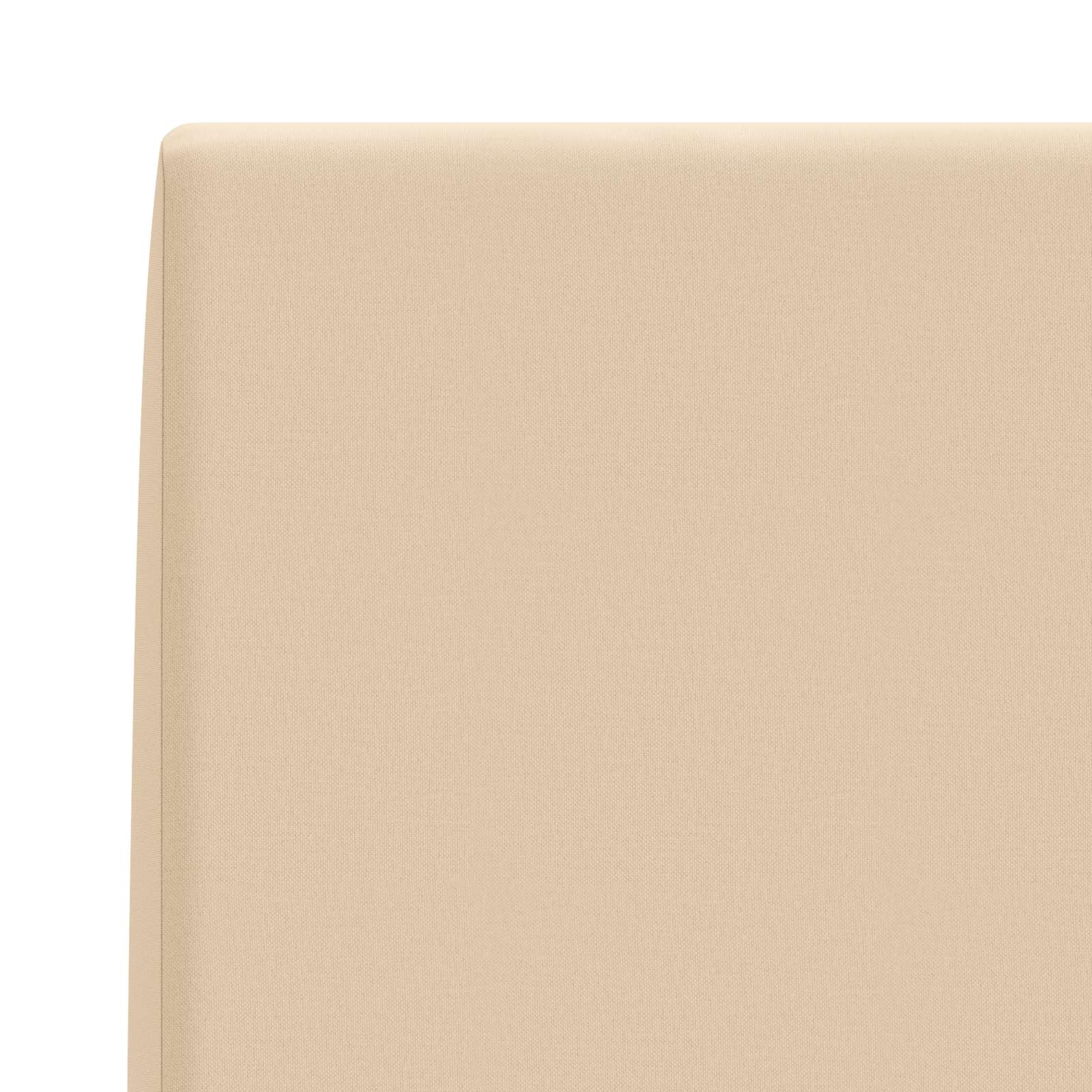 Cuscino schienale SOEST 100% Poliestere Crema 60 x 20 x 40 cm