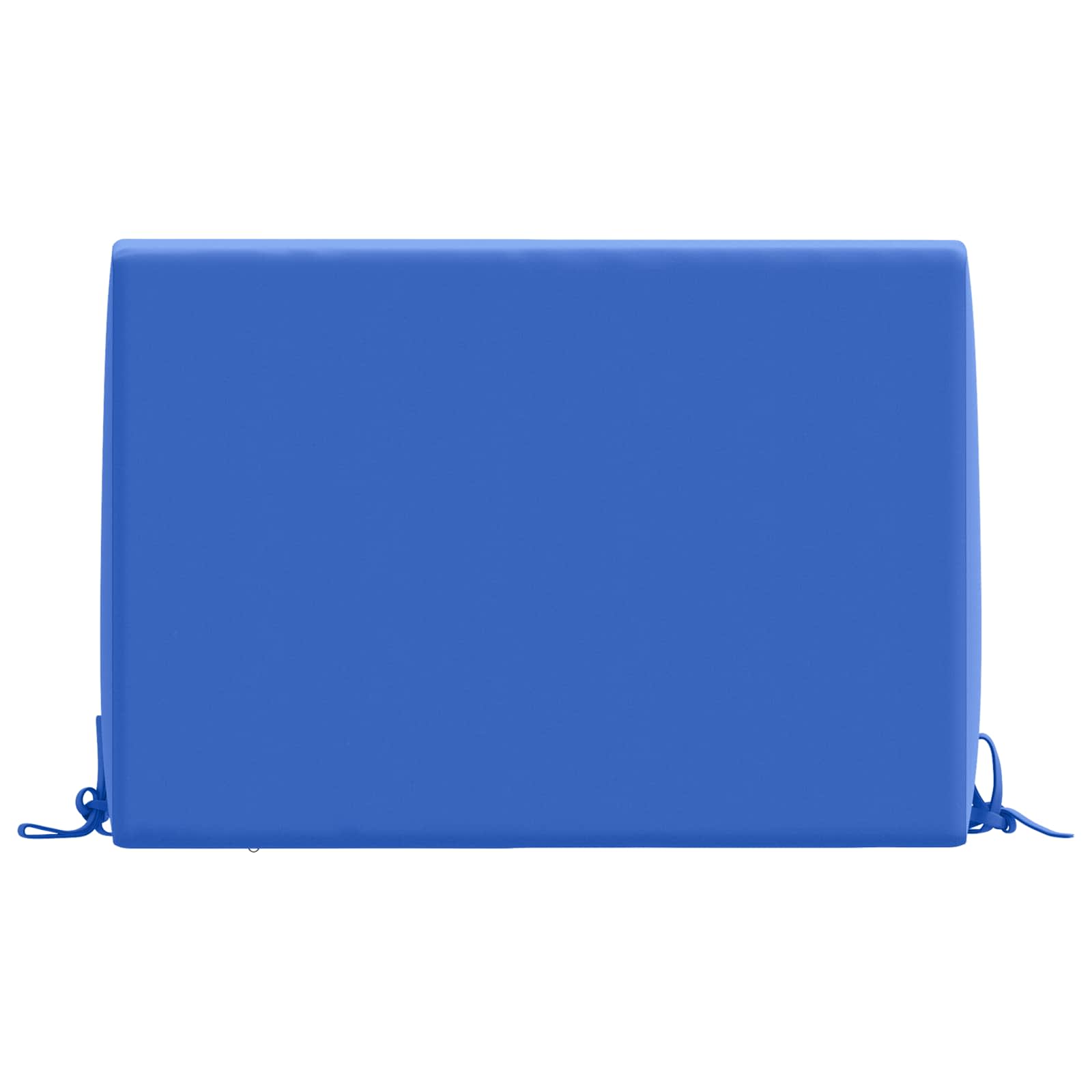 Cuscino schienale SOEST 100% Poliestere Blu reale