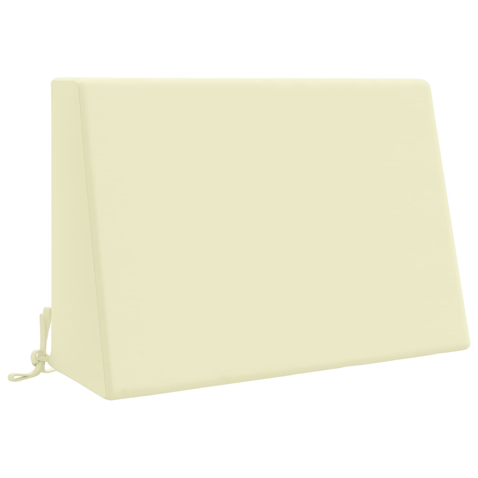 Cuscino schienale SOEST 100% Poliestere Crema 60 x 20 x 40 cm