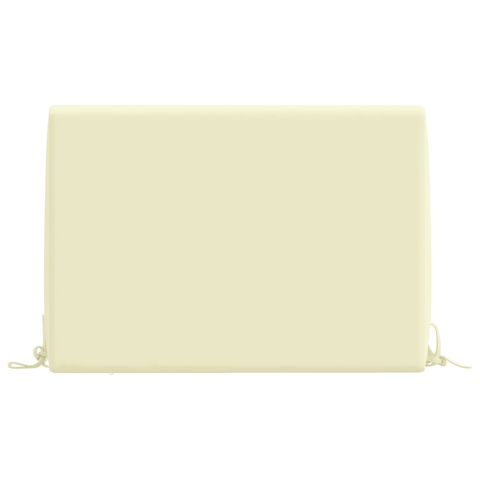 Cuscino schienale SOEST 100% Poliestere Crema 60 x 20 x 40 cm