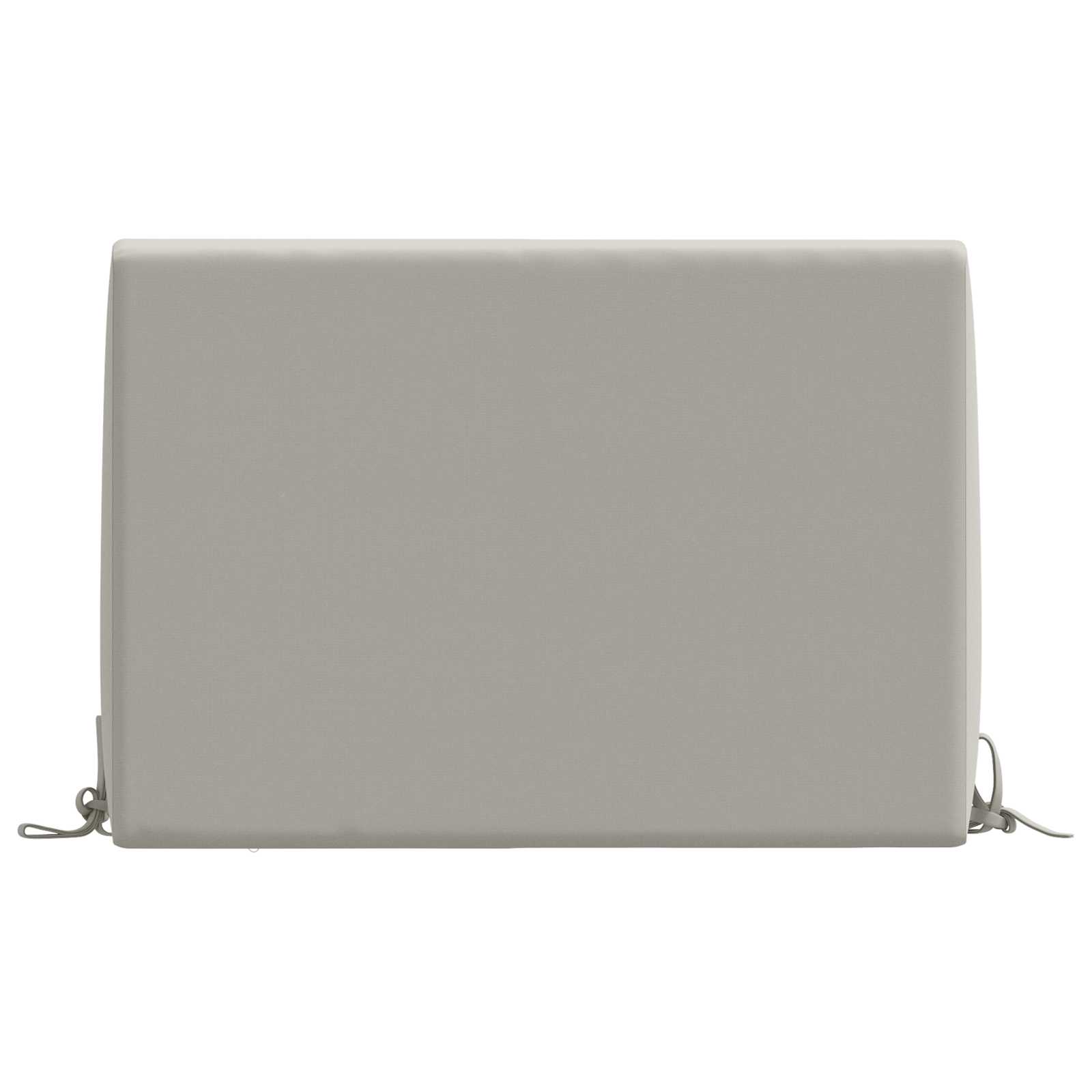 Cuscino schienale SOEST 100% Poliestere Grigio 60 x 20 x 40 cm
