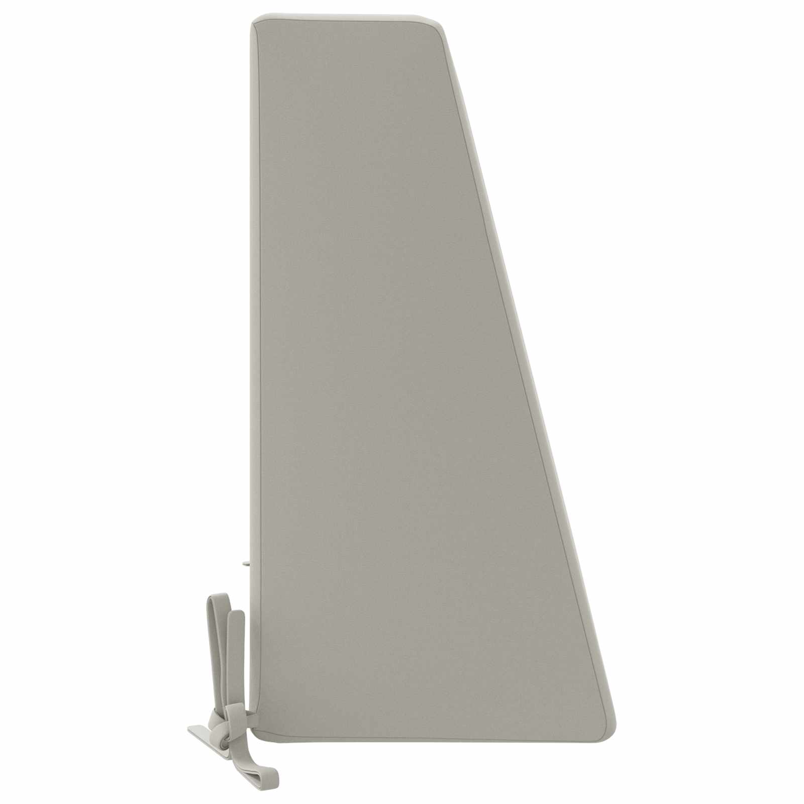 Cuscino schienale SOEST 100% Poliestere Grigio 60 x 20 x 40 cm