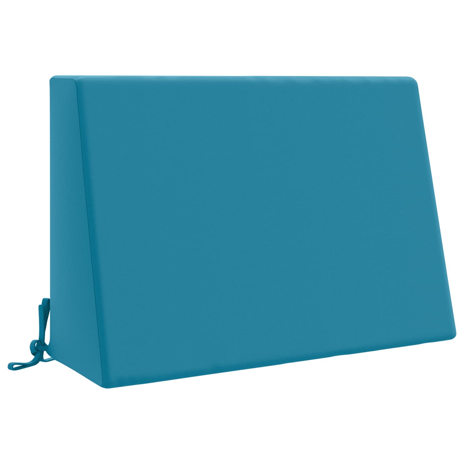 Cuscino schienale SOEST 100% Poliestere Azzurro 60 x 20 x 40 cm