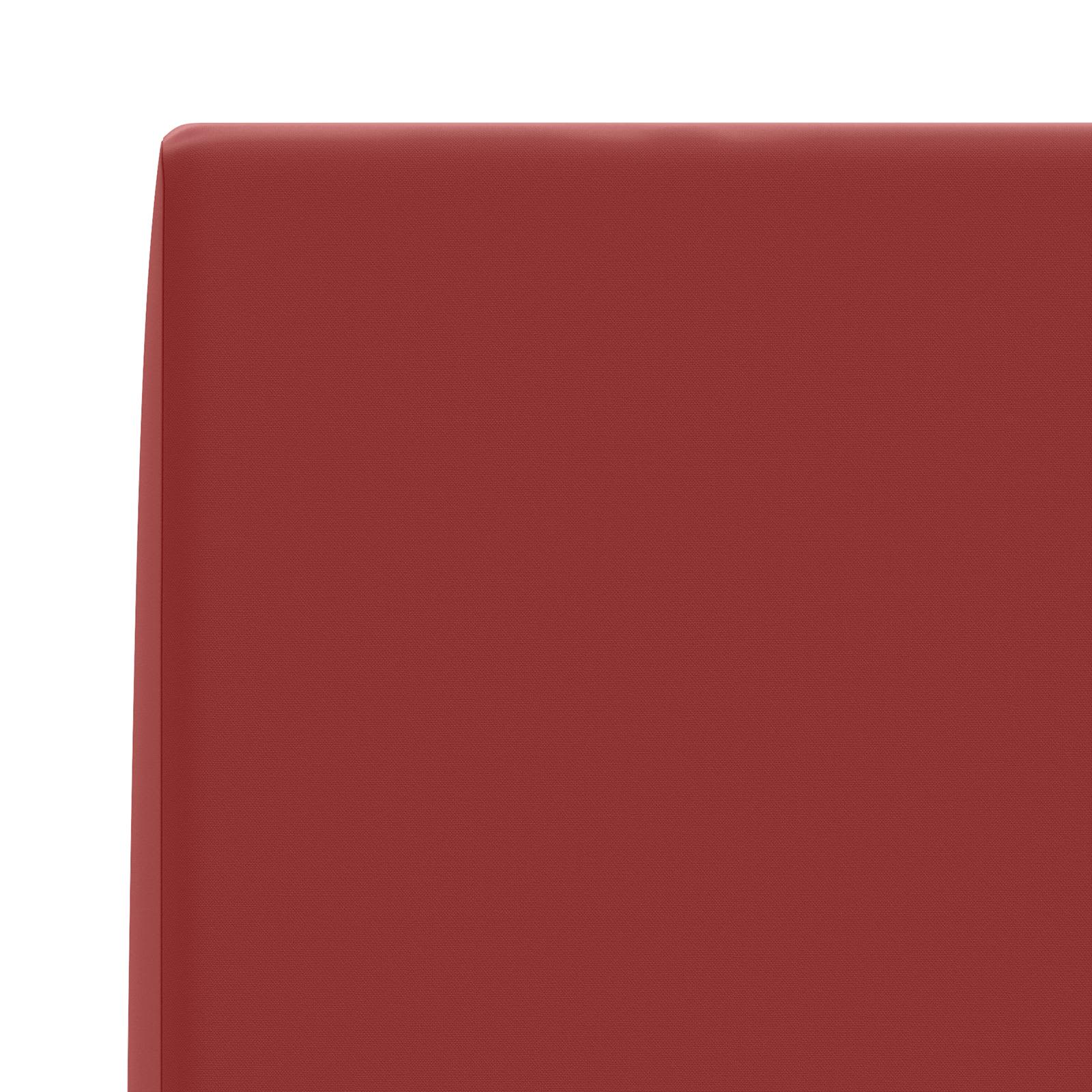 Cuscino schienale SOEST 100% Poliestere Rosso vino