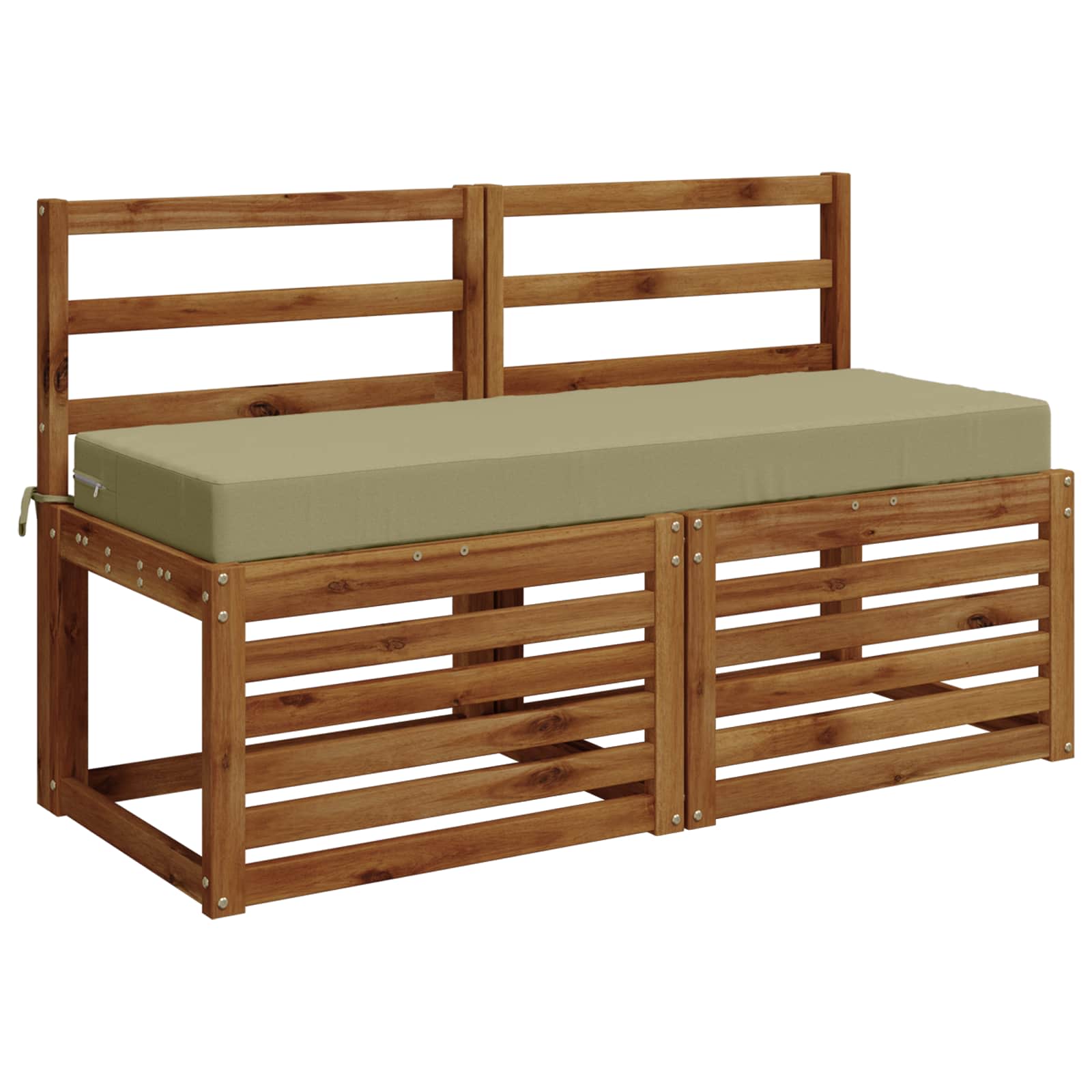 Cuscino per la seduta SOEST 100% Poliestere Verde chiaro