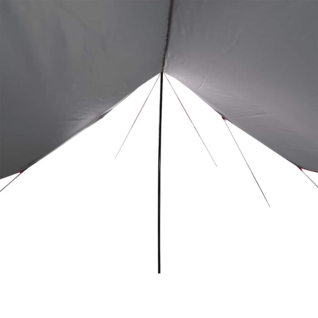Telone da Campeggio Grigio e Arancione 460x305x210 cm Impermeabile
