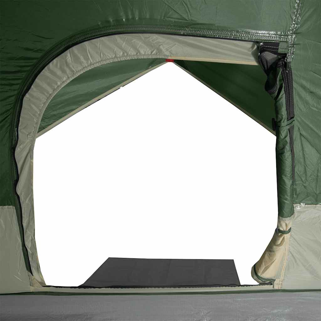 Tenda da Campeggio a Cupola per 3 Persone Verde Impermeabile