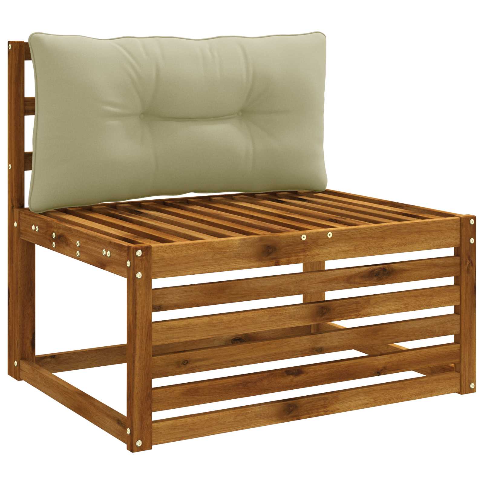 Cuscino per schienale PUTTEN 100% Poliestere Verde chiaro