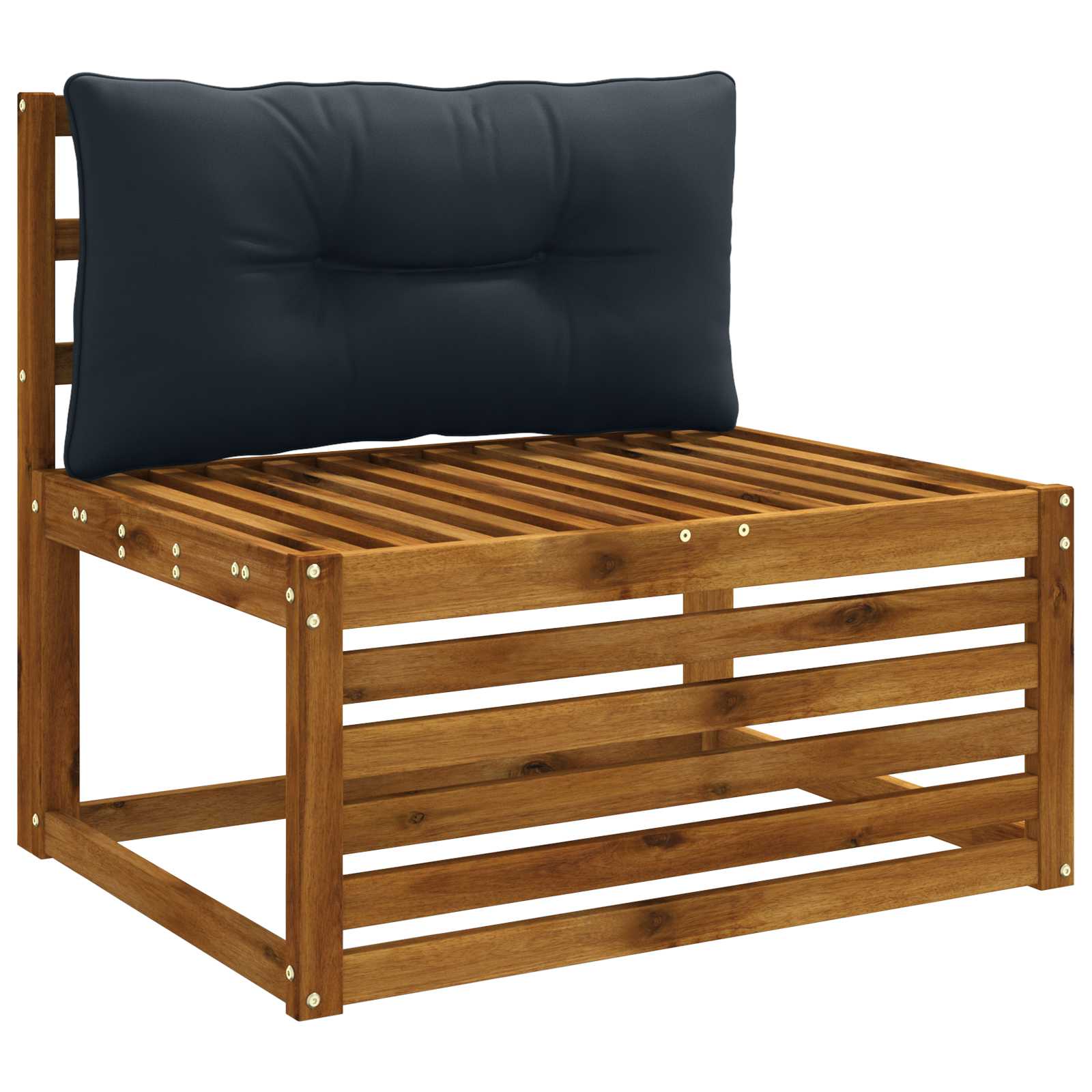 Cuscino per schienale PUTTEN 100% Poliestere Blu Scuro