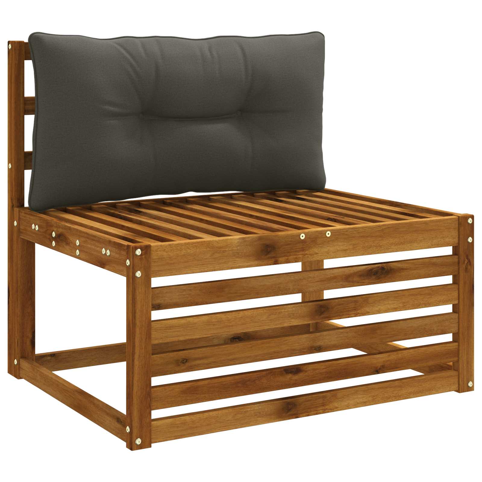 Cuscino per schienale PUTTEN 100% Poliestere Antracite