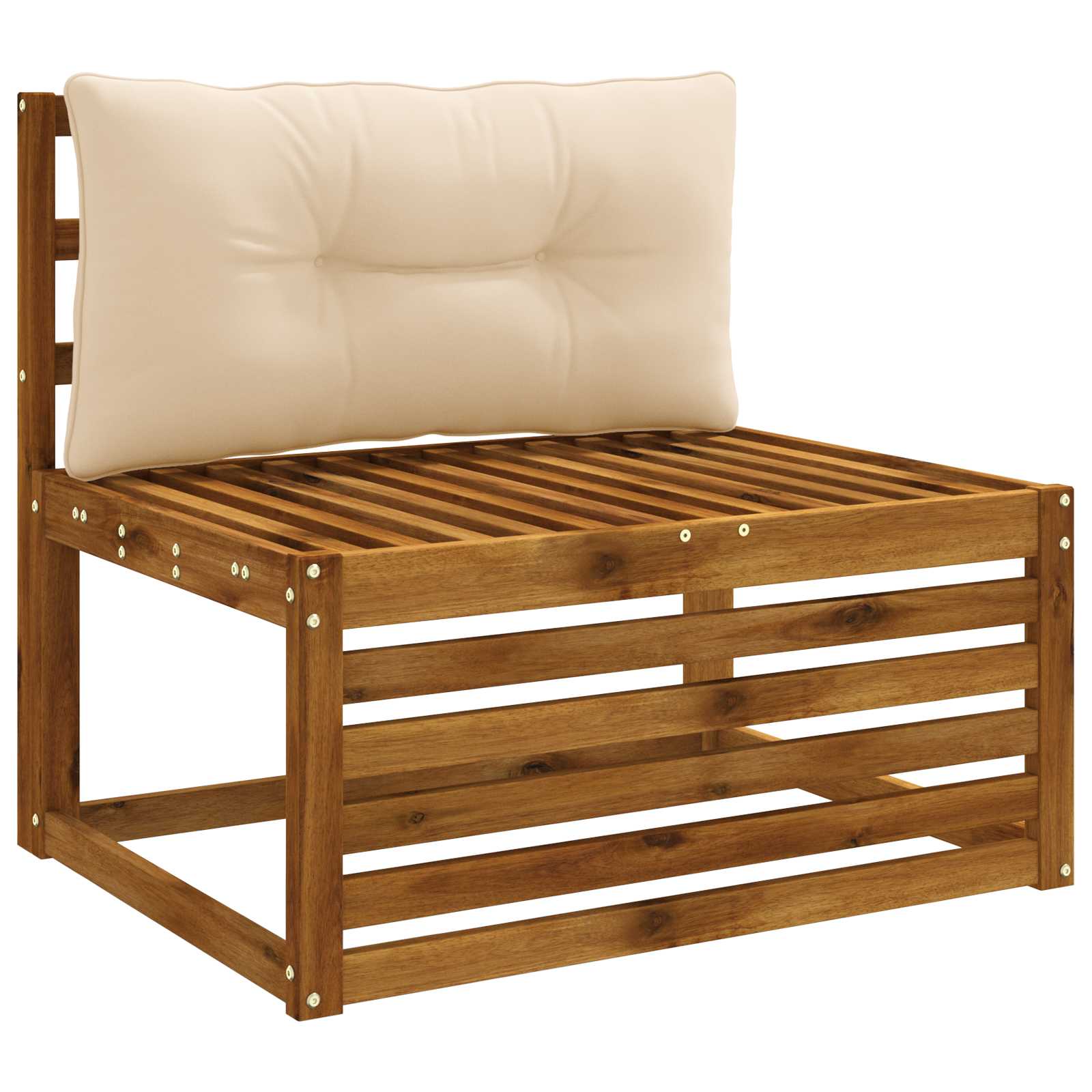 Cuscino per schienale PUTTEN 100% Poliestere Crema