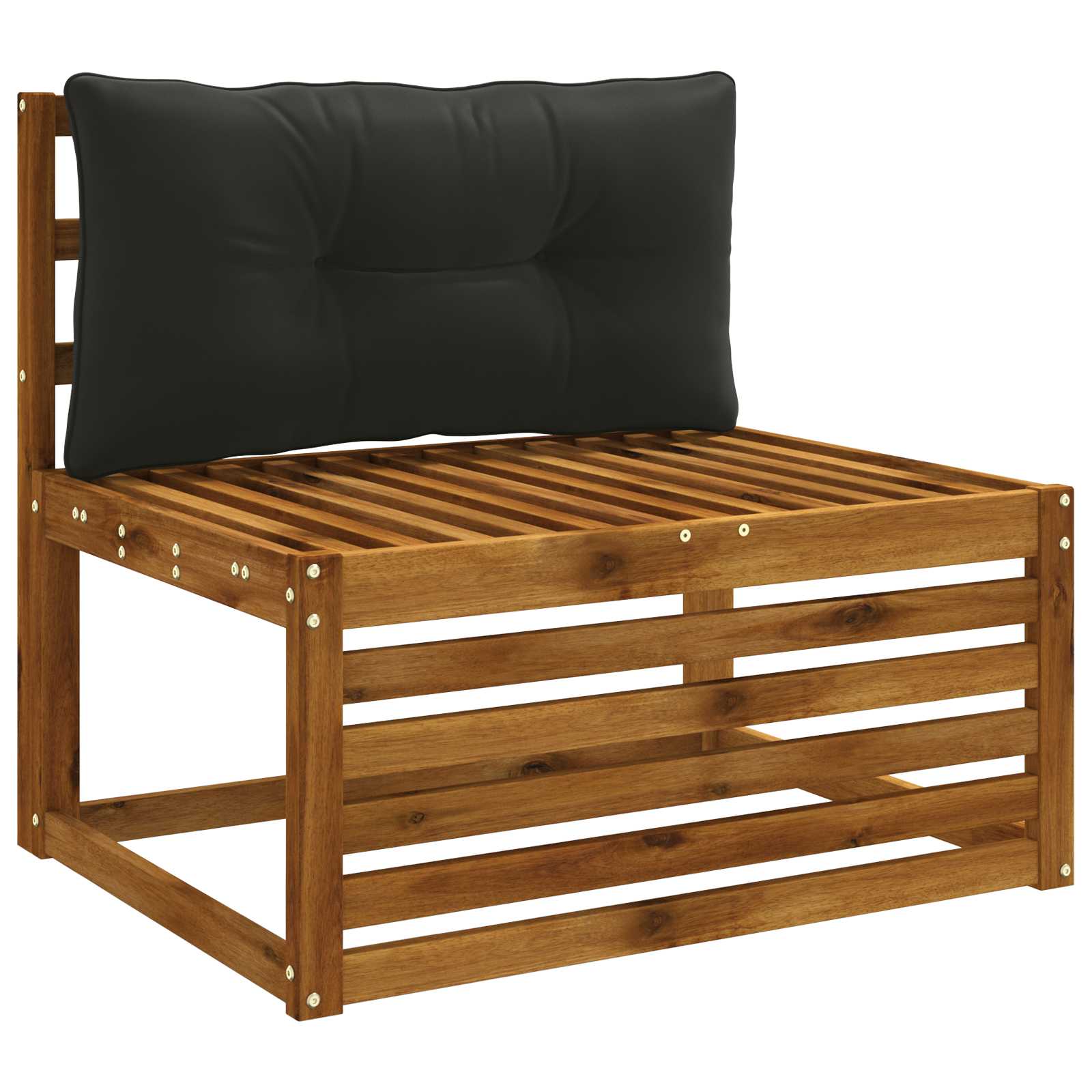 Cuscino per schienale PUTTEN 100% Poliestere Nero