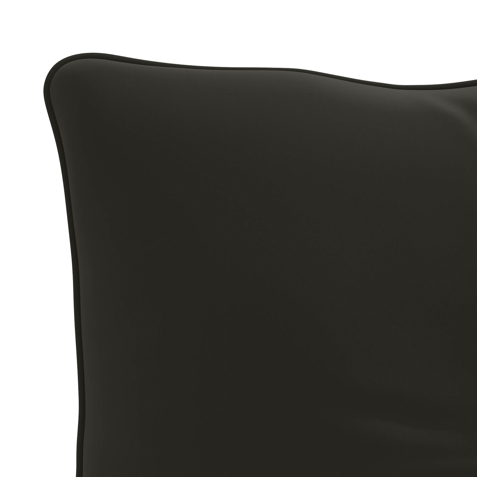 Cuscino per schienale PUTTEN 100% Poliestere Nero