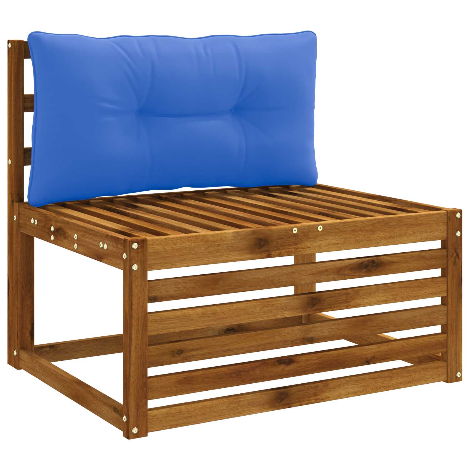 Cuscino per schienale PUTTEN 100% Poliestere Blu Reale