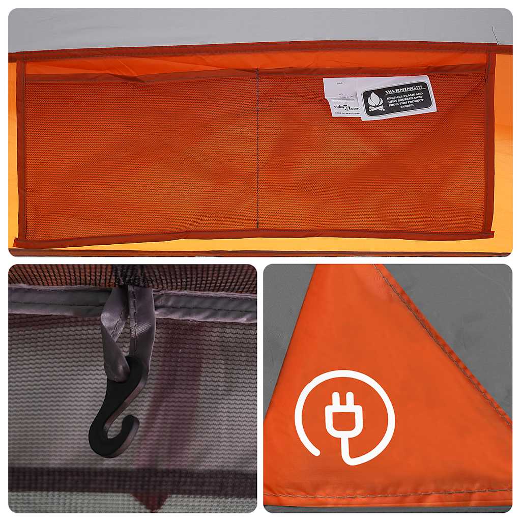 Tenda da Campeggio a Cabina 4 Persone Impermeabile
