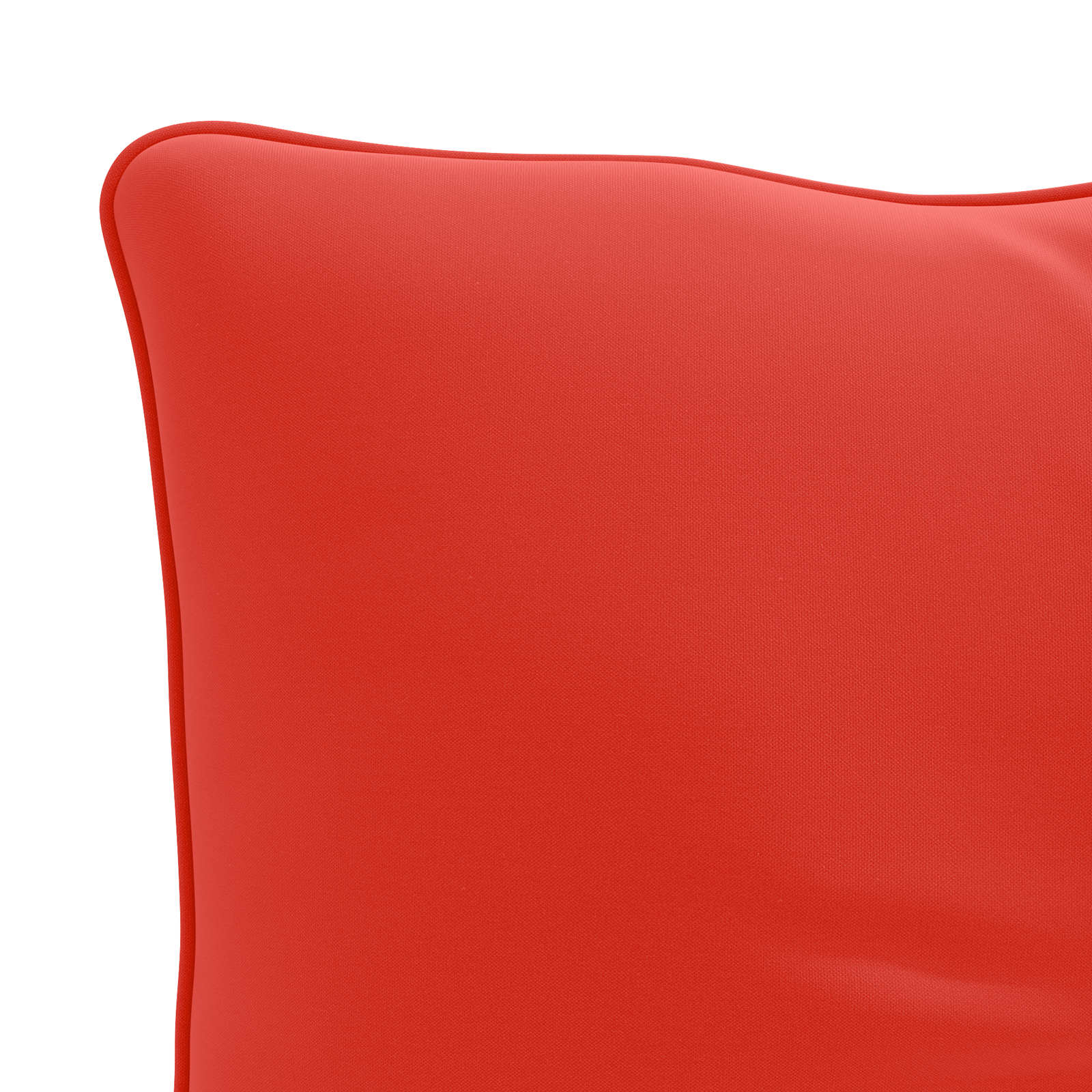 Cuscino per schienale PUTTEN 100% Poliestere Rosso