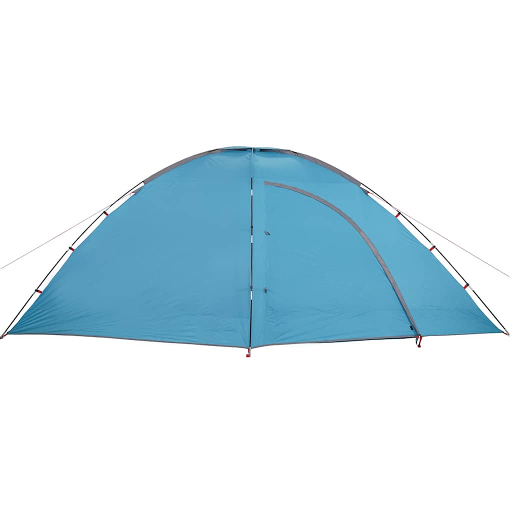 Tenda da Campeggio per 8 Persone Blu Impermeabile