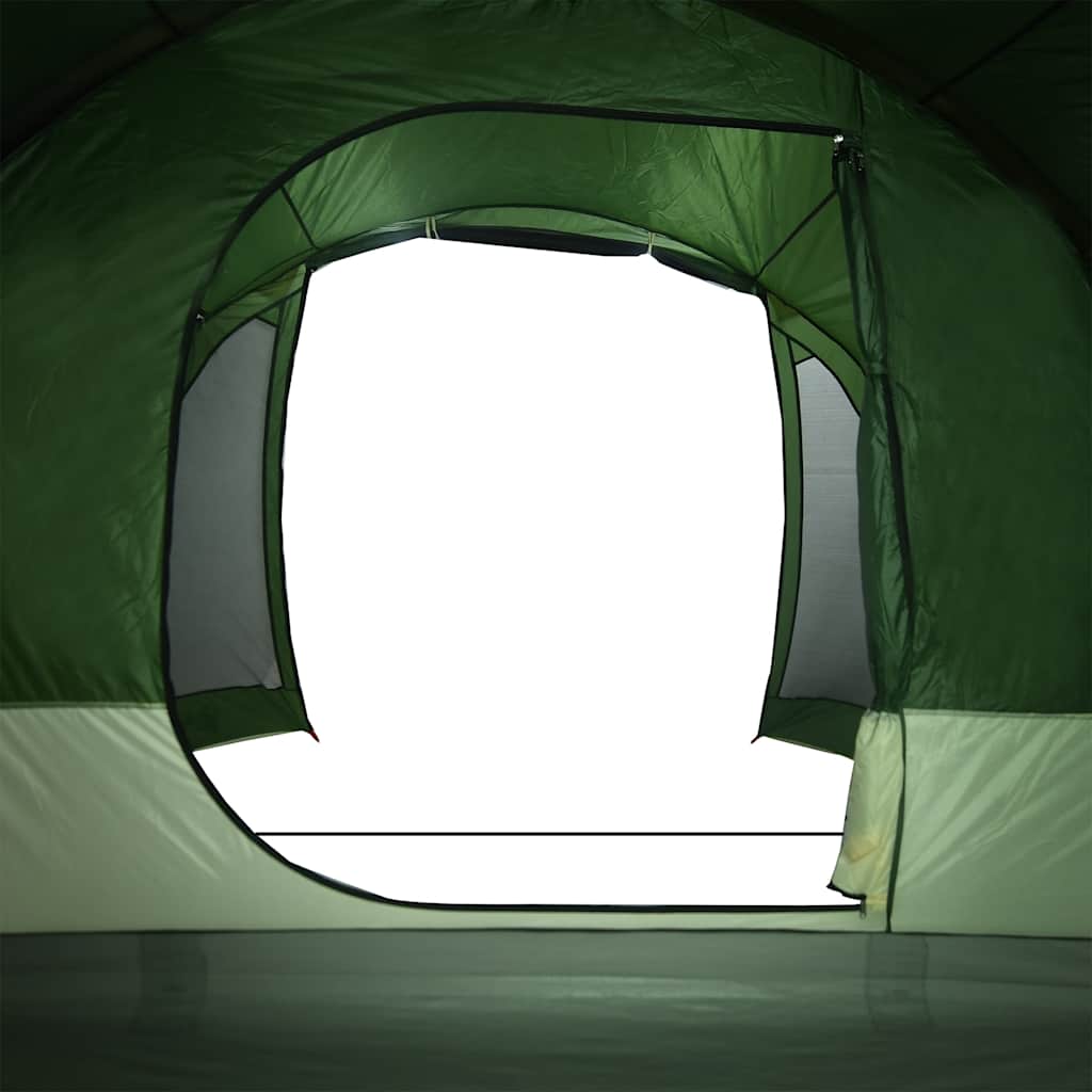 Tenda Familiare per 6 Persone Verde Impermeabile
