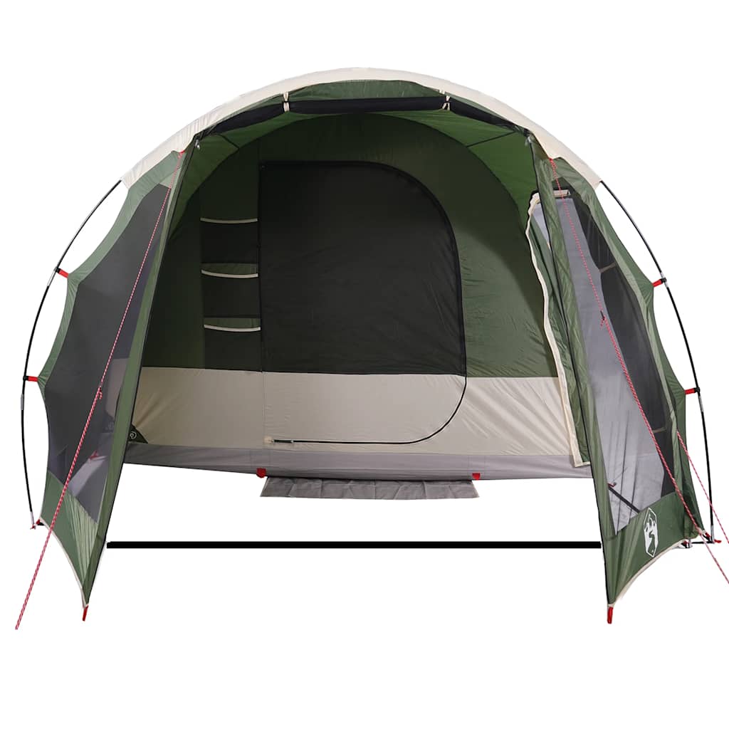 Tenda Familiare per 6 Persone Verde Impermeabile