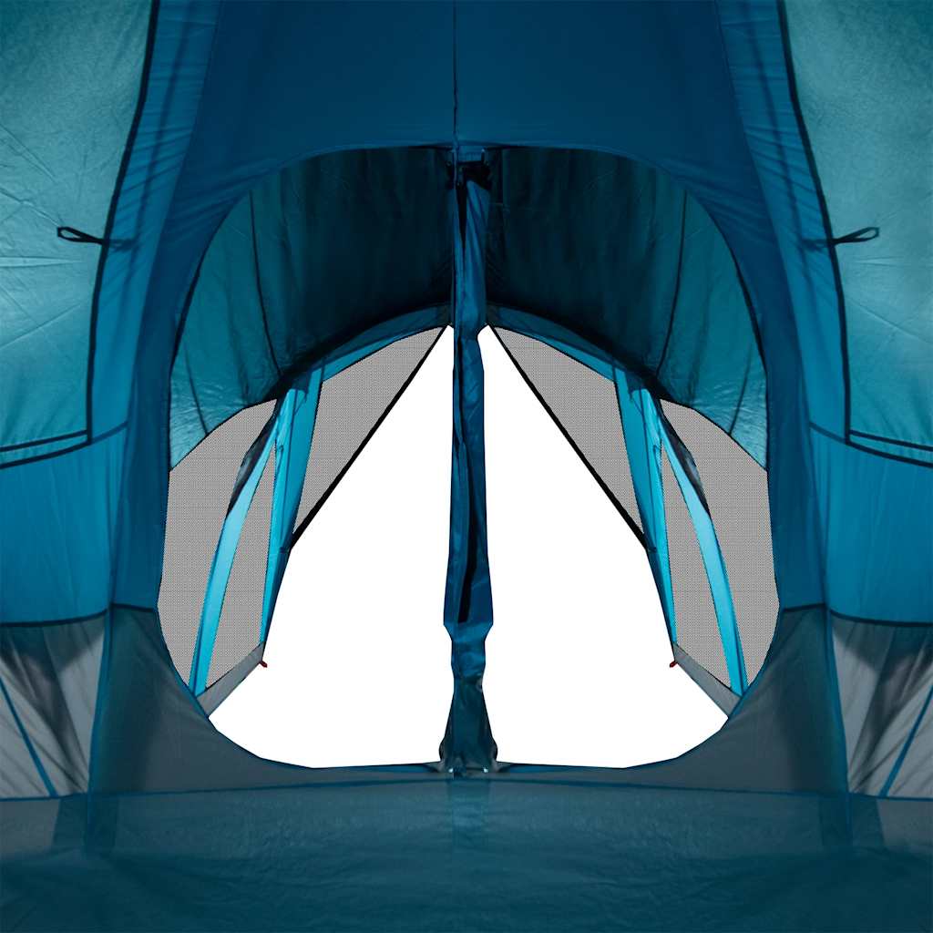 Tenda Familiare Tipi per 8 Persone Blu Impermeabile